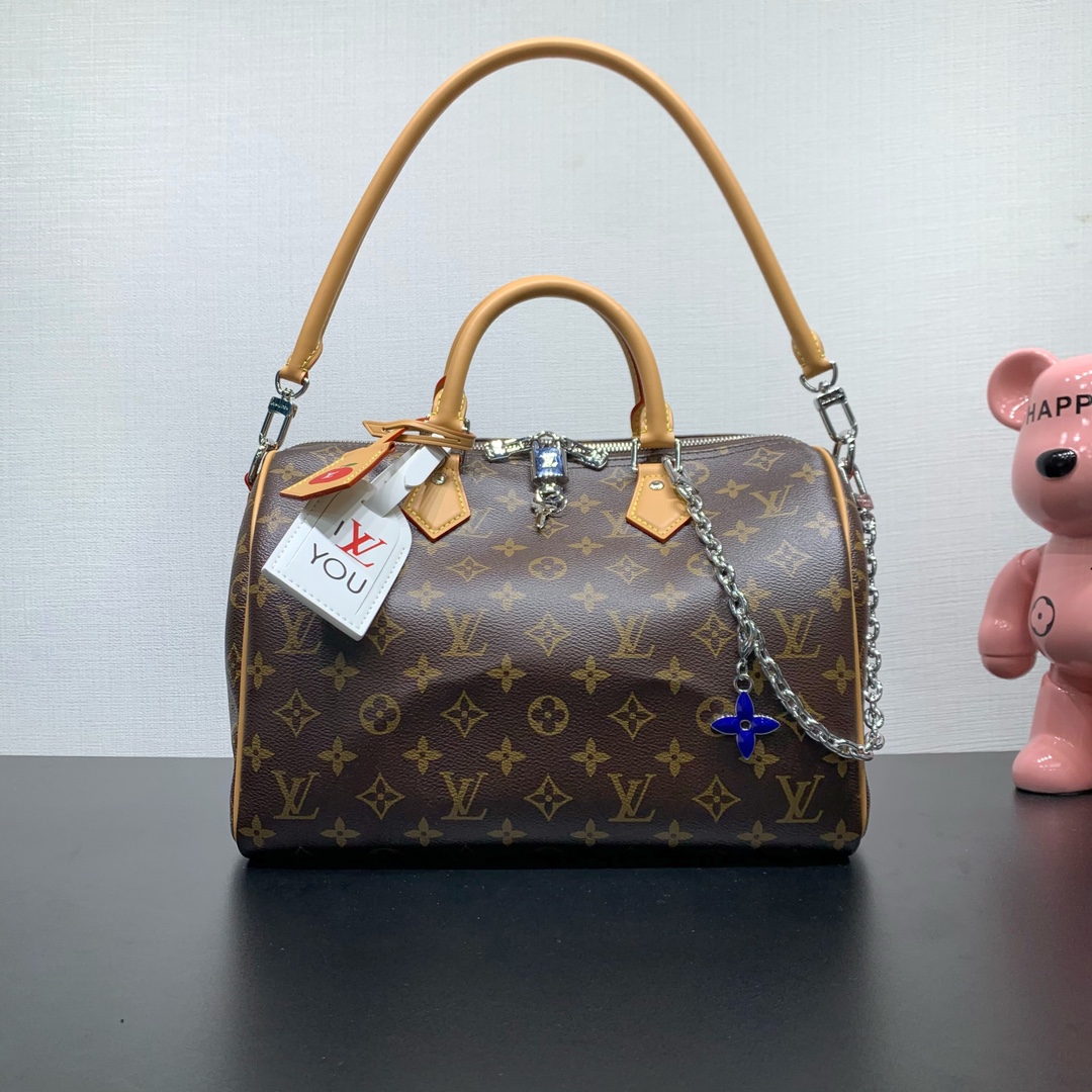 57Th Street Nyc Speedy Soft 30 Monogram Yellow