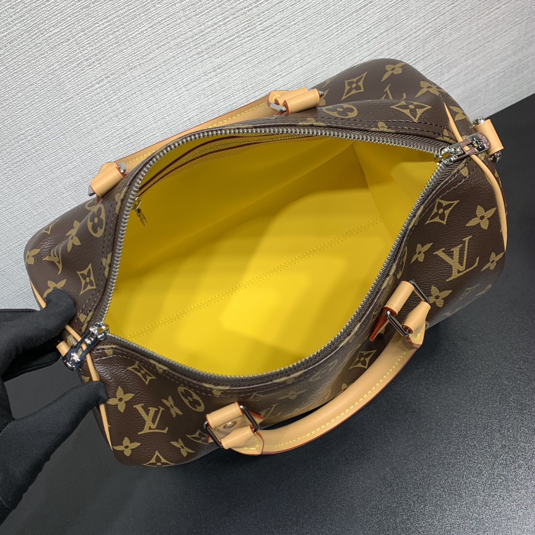 57Th Street Nyc Speedy Soft 30 Monogram Yellow