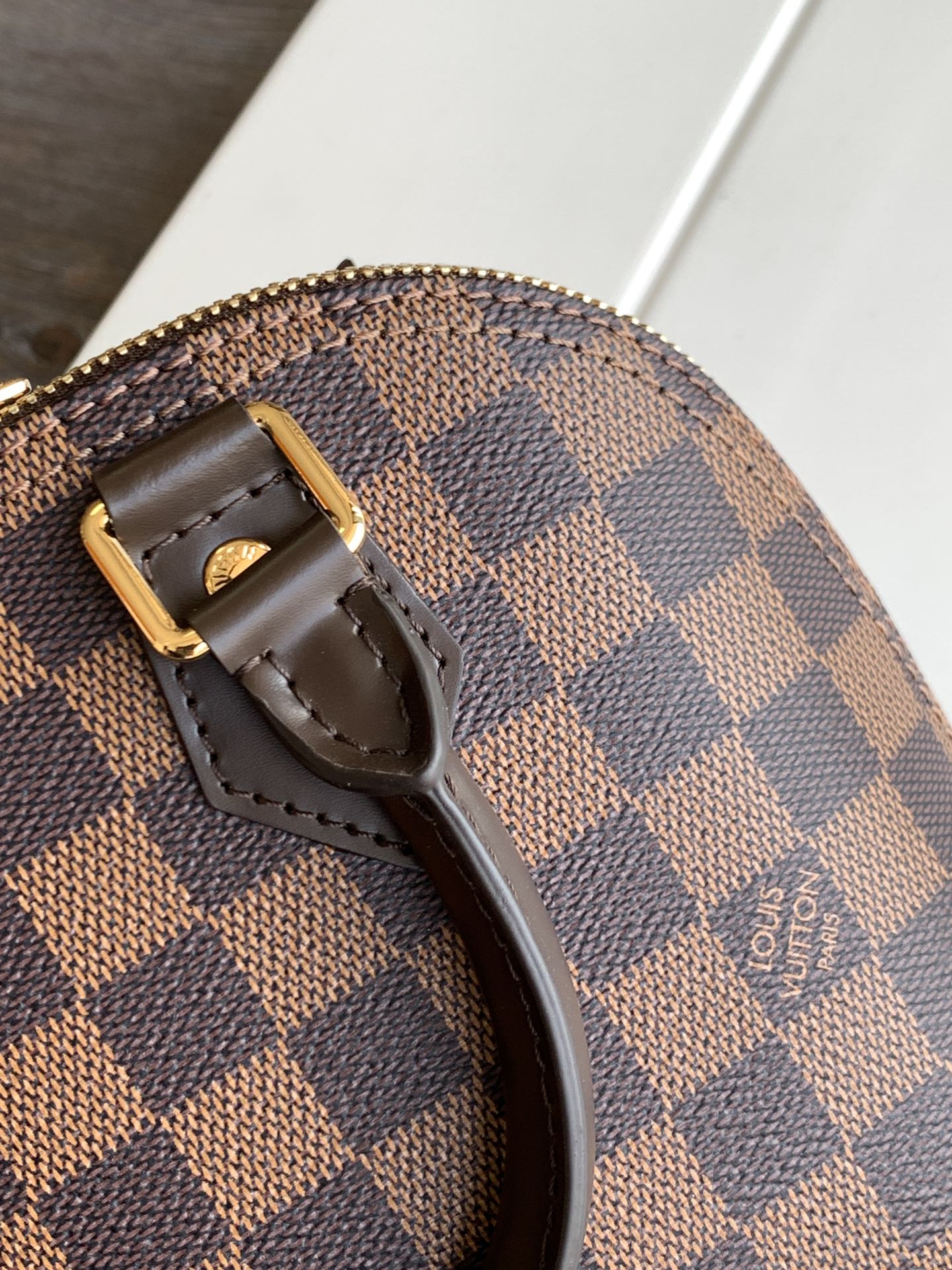 Alma Bb Handbags Damier Ebene N40606