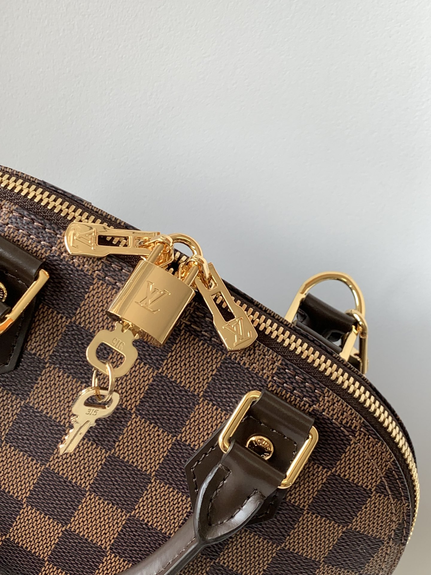 Alma Bb Handbags Damier Ebene N40606