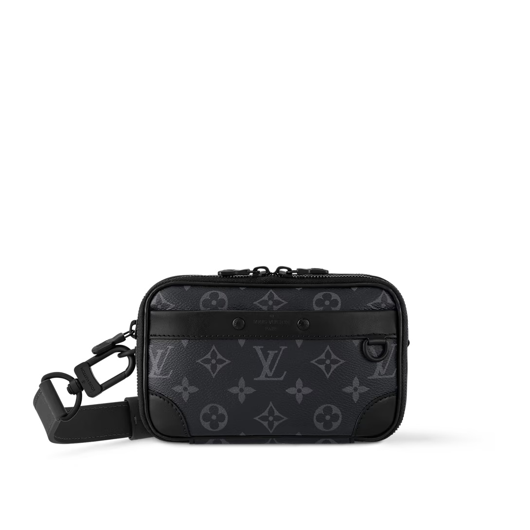 Alpha Wearable Wallet Monogram Eclipse Black M82542