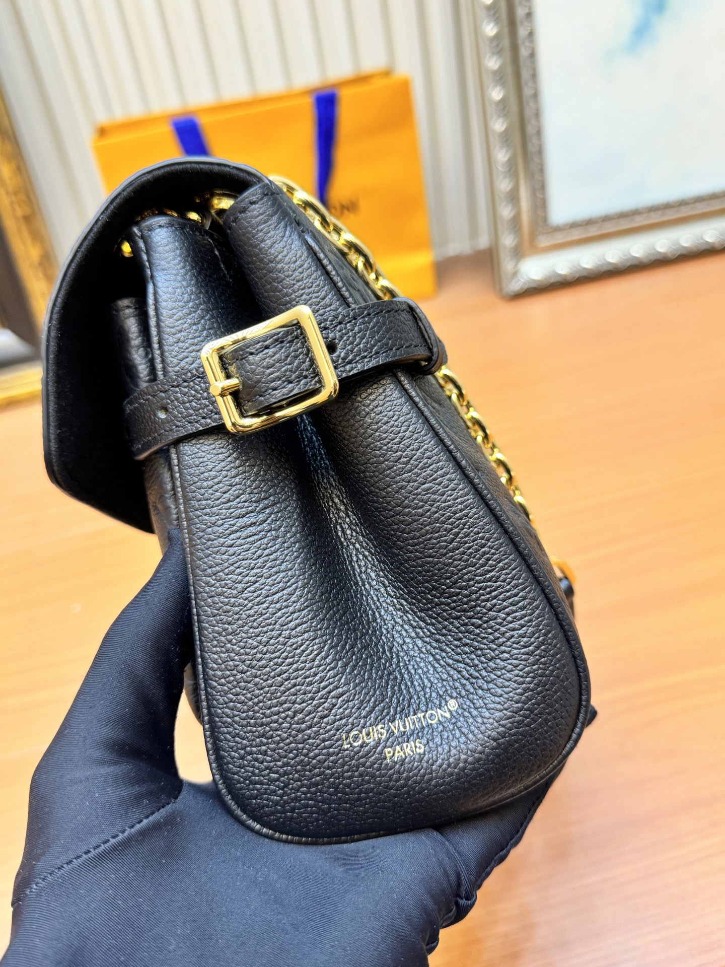 Anytime Flap Bag Monogram Empreinte Leather M14604