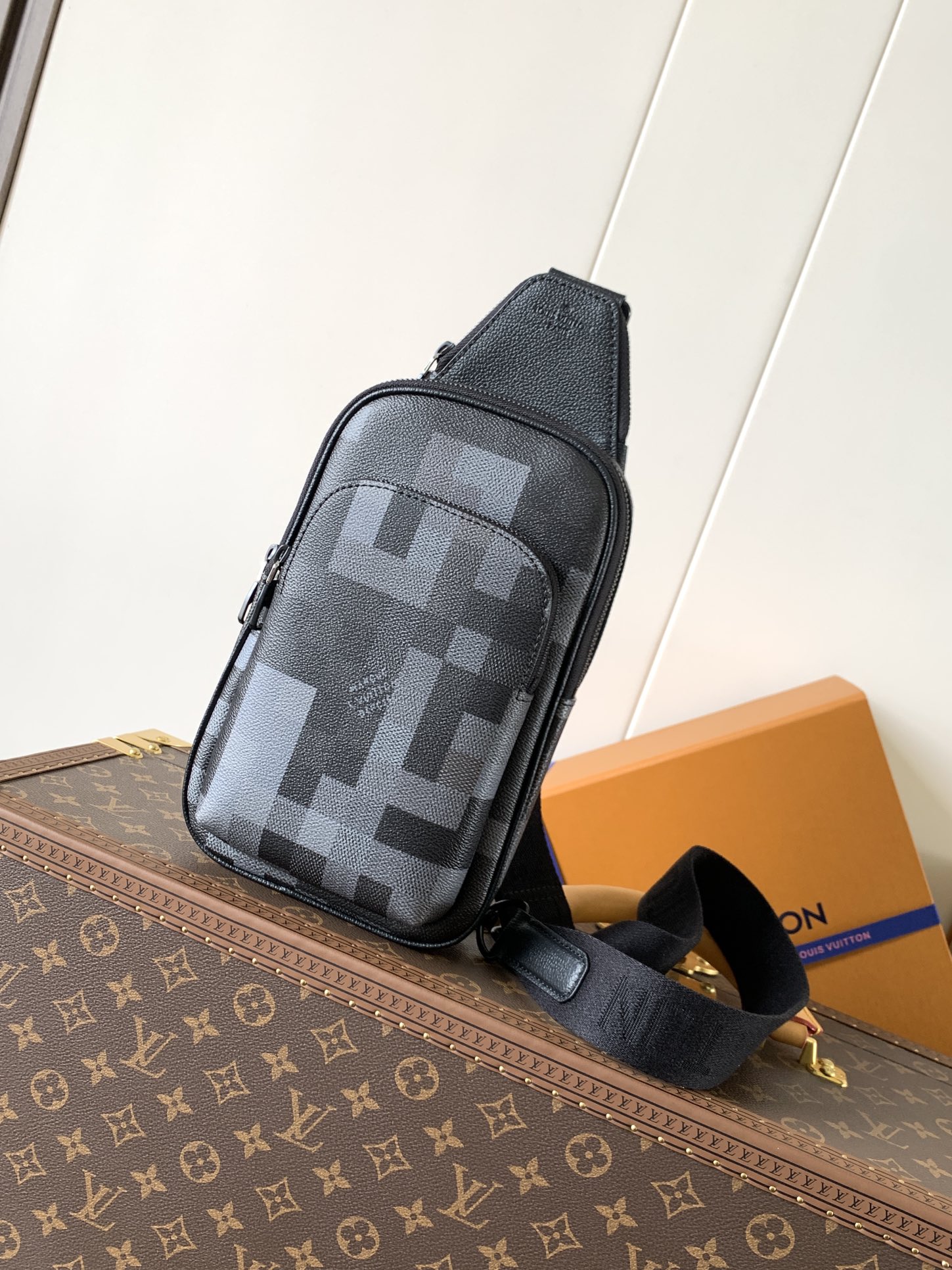 Avenue Slingbag Damoflage Black M14953