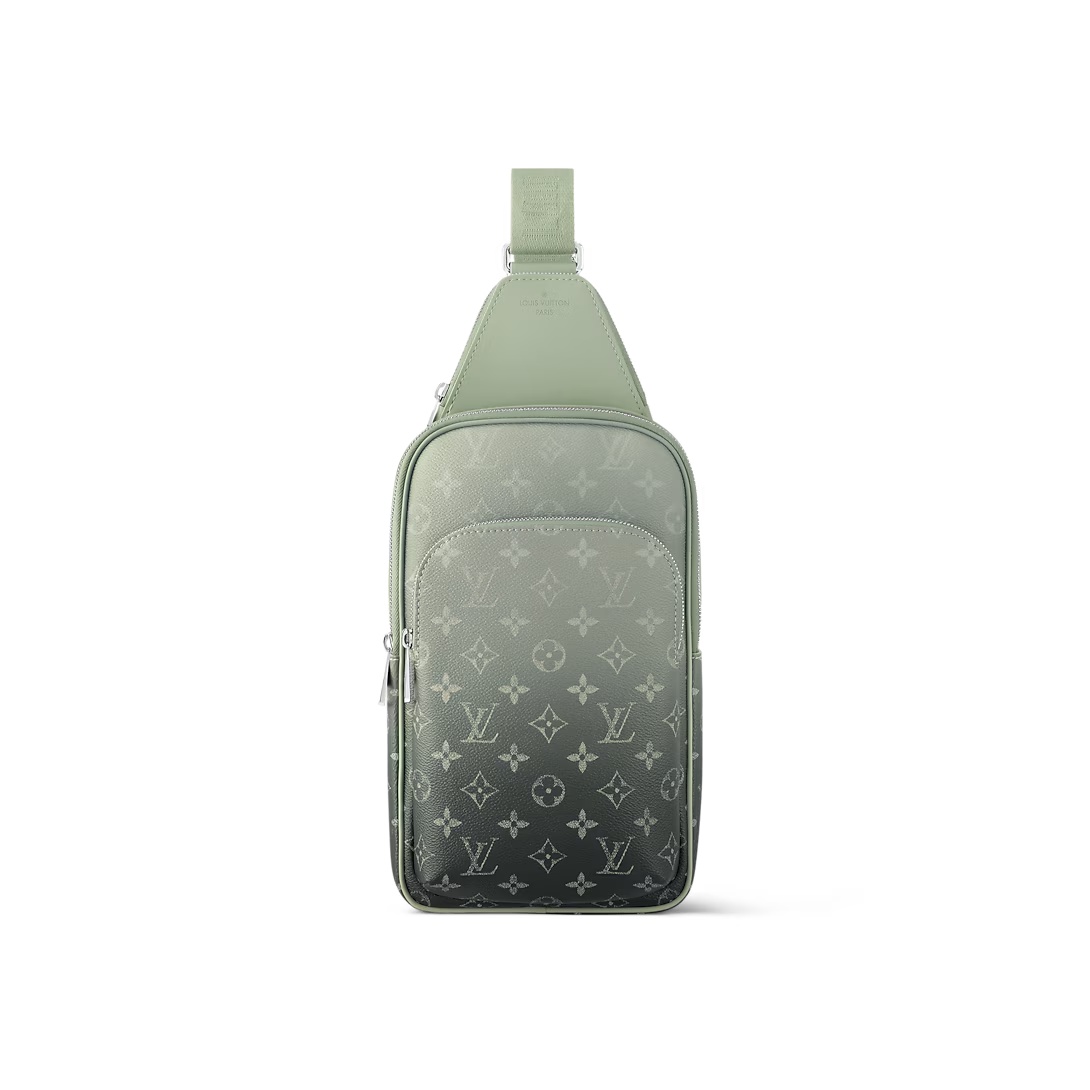 Avenue Slingbag Khaki Green Monogram Gradient M11702