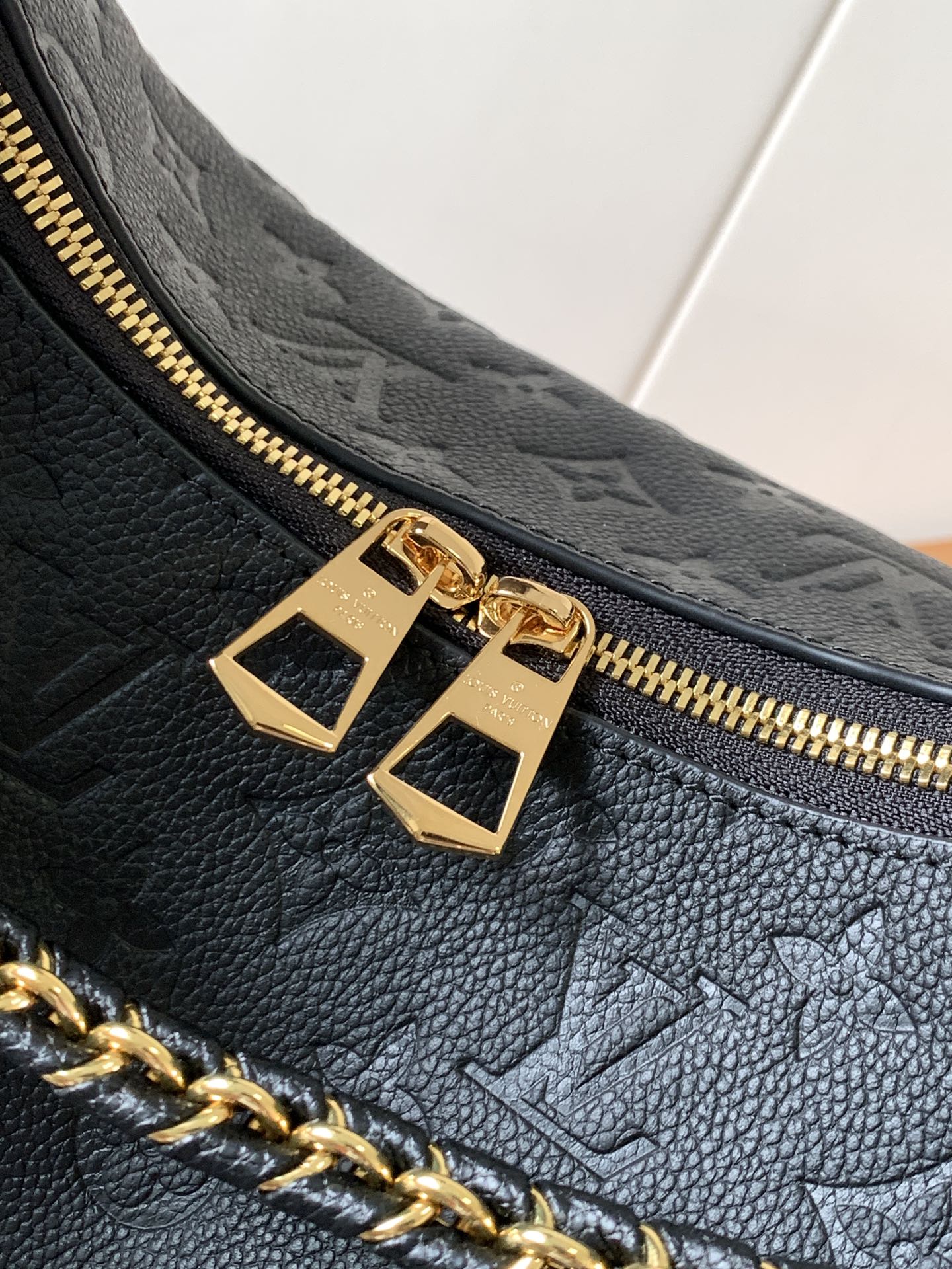 Boulogne Gm Crossbody Bag Monogram Empreinte Leather Black M13706