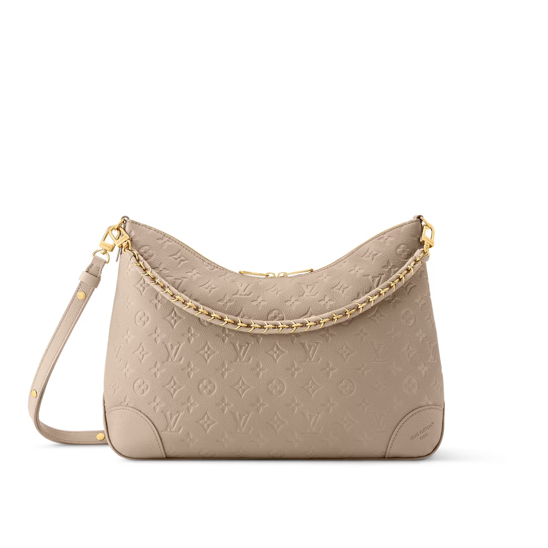 Boulogne Gm Crossbody Bag Monogram Empreinte Leather Tourterelle M25854