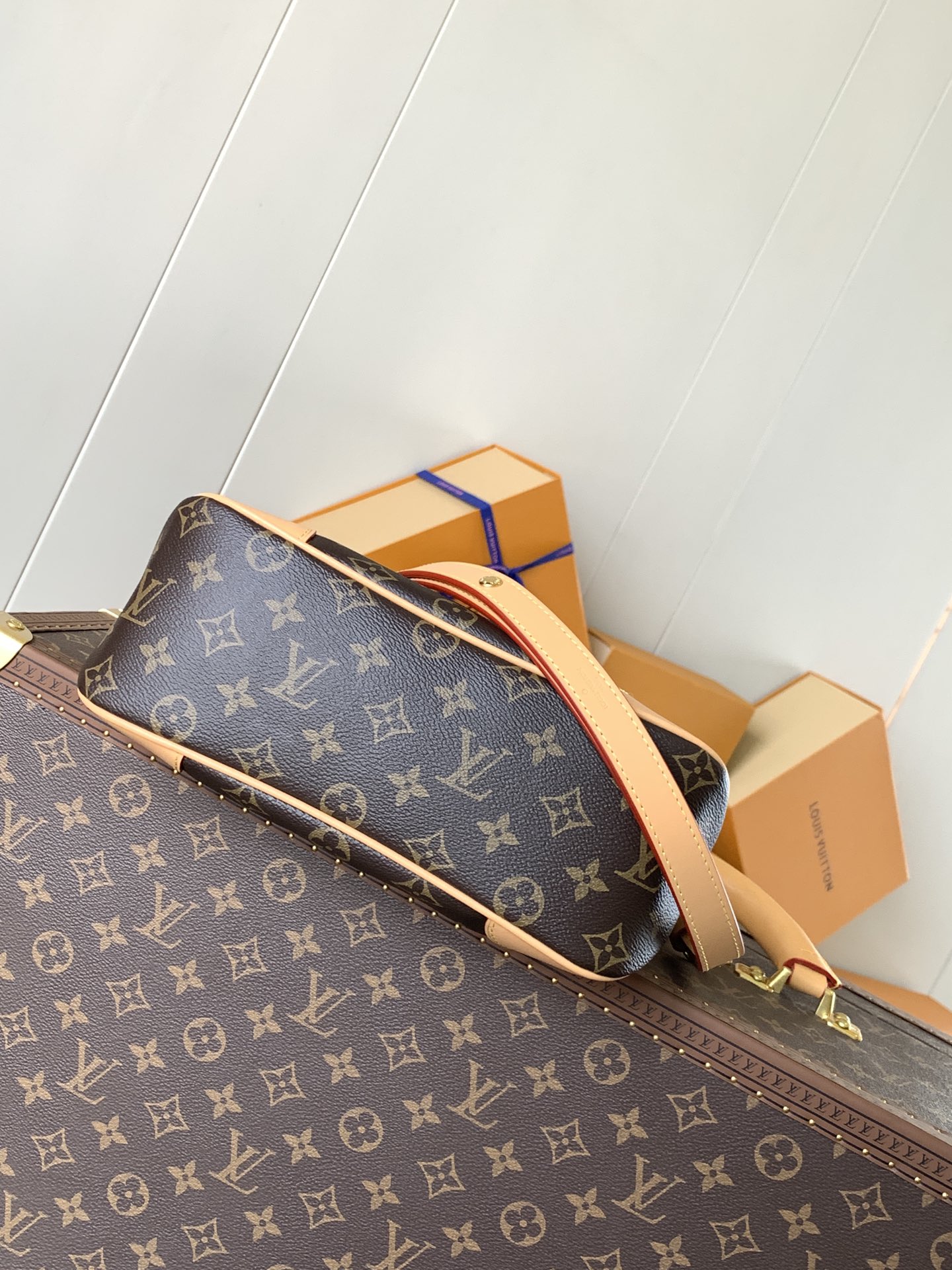 Boulogne Pm Monogram Natural Beige M45832