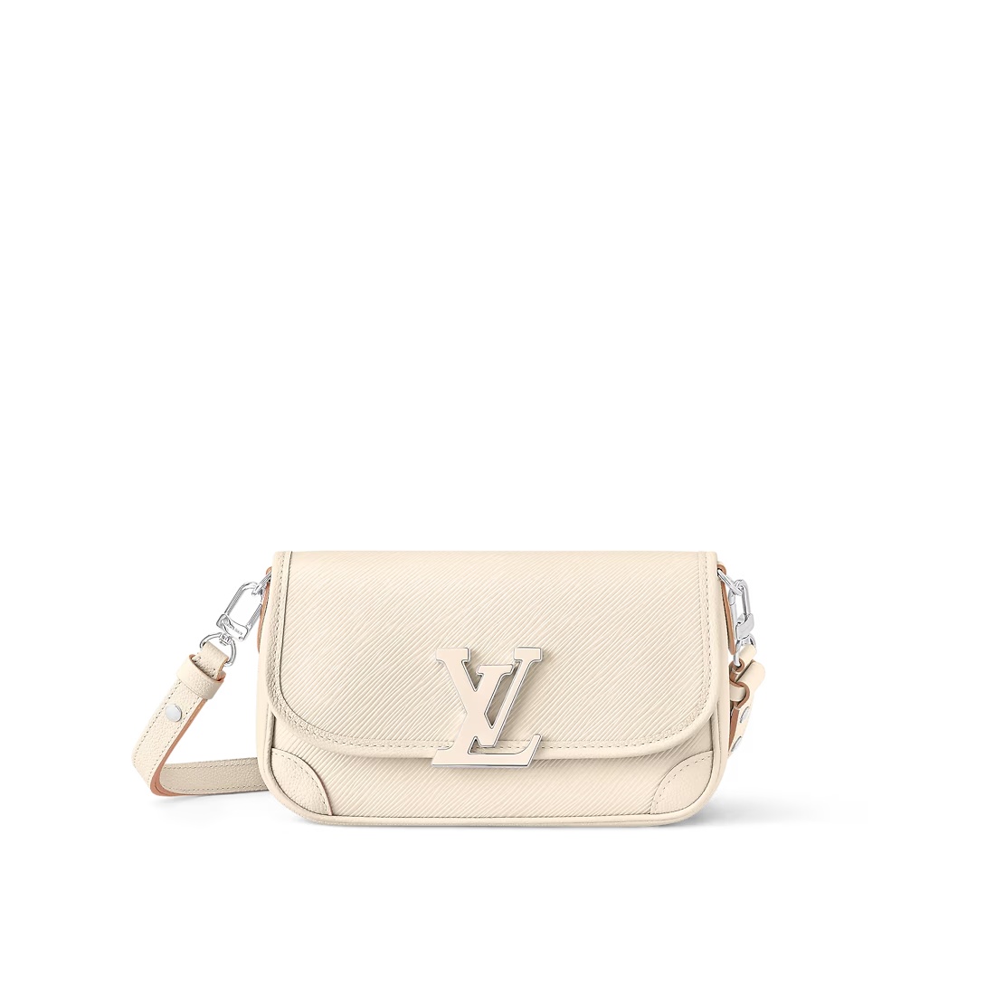 Buci Epi Leather Shoulder Bag Quartz M59457