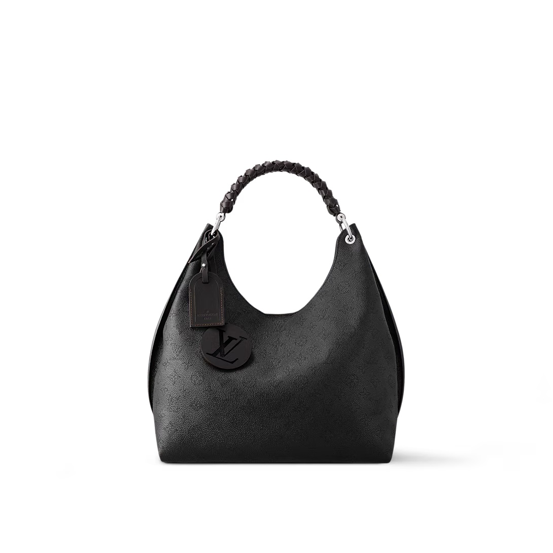 Carmel Mahina Bag Black Mahina Perforated Calf Leather M52950