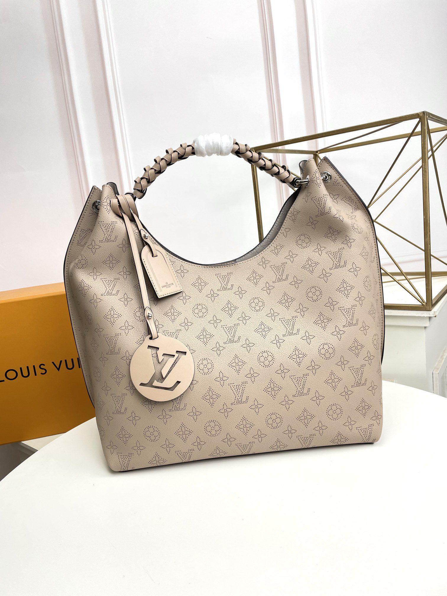 Carmel Mahina Bag Galet Mahina Perforated Calf Leather M21775