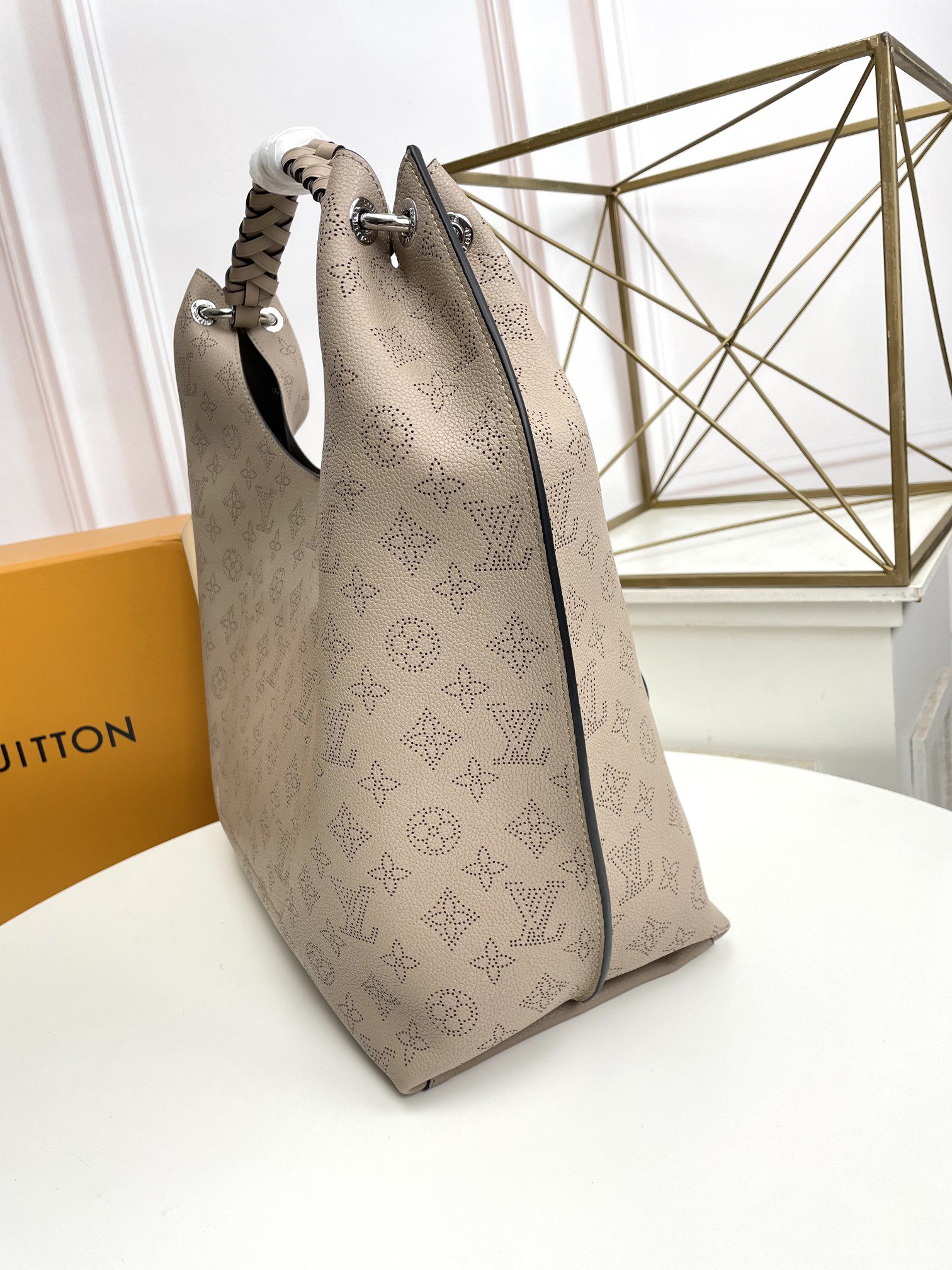 Carmel Mahina Bag Galet Mahina Perforated Calf Leather M21775