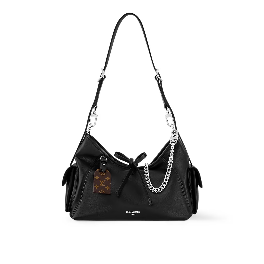 Carryall Cargo Vibe Pm Bag Black Lambskin M24861