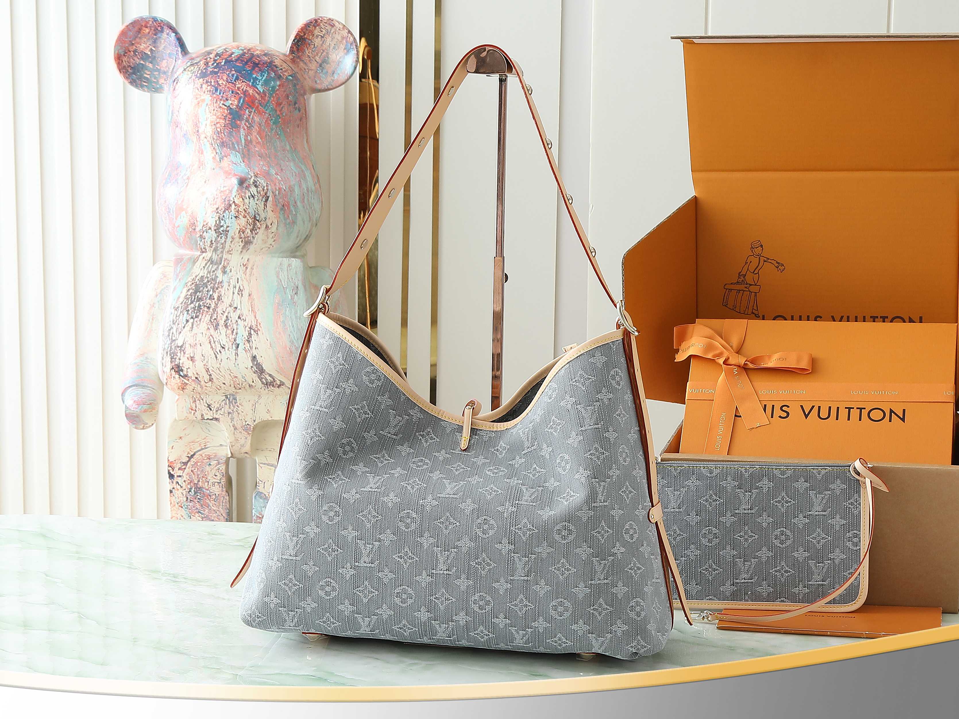Carryall Mm Bag Washed Gray M13289