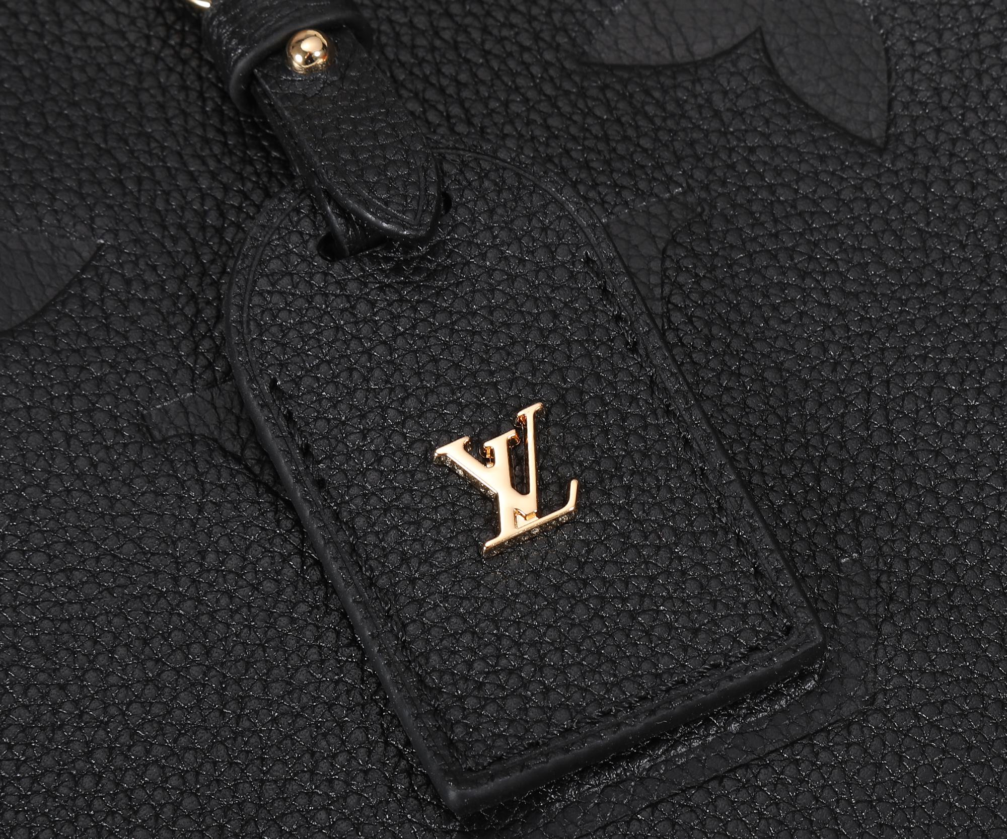Carryall Pm Bag Monogram Empreinte Leather Black M46288
