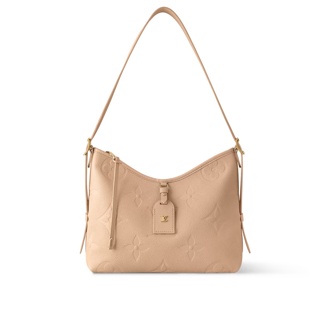 Carryall Pm Bag Monogram Empreinte Leather Sand M14321