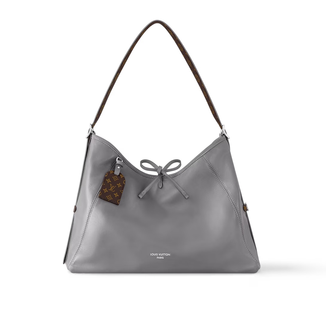 Carryall Vibe Mm Bag Gris Trianon Lambskin M12583