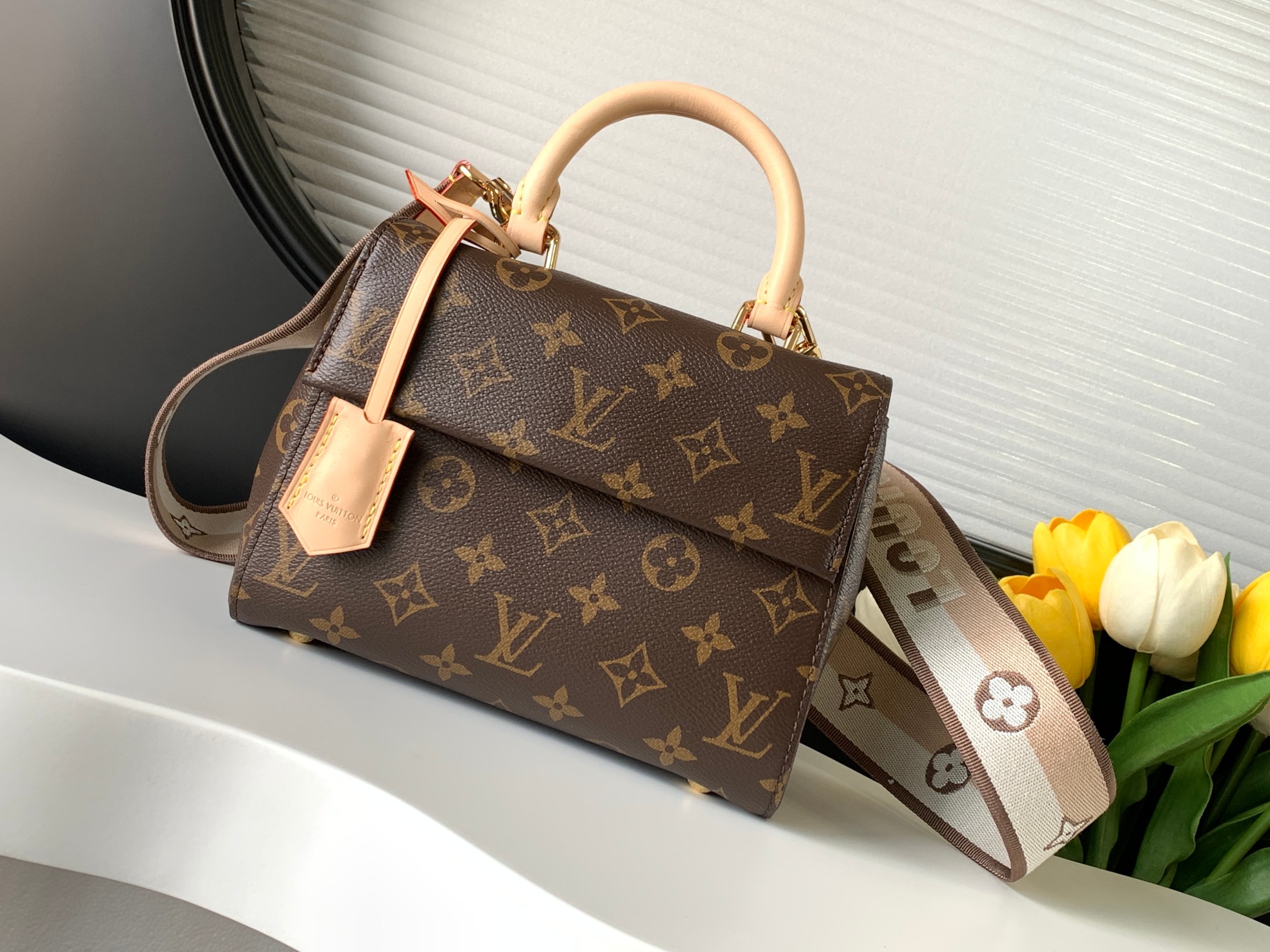 Cluny Mini Handbags Monogram M46055