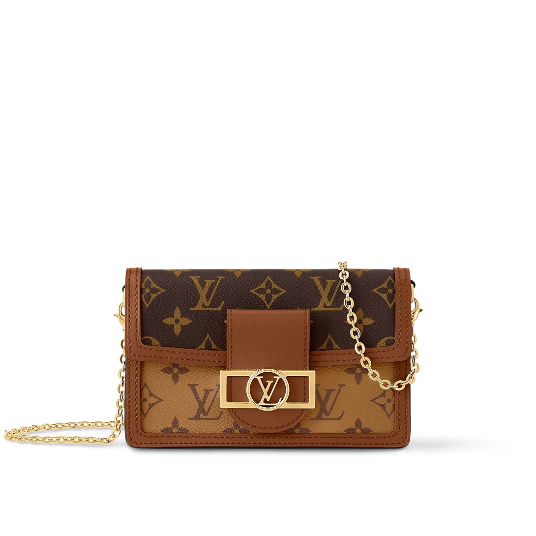 Dauphine Chain Wallet Monogram Reverse M68746