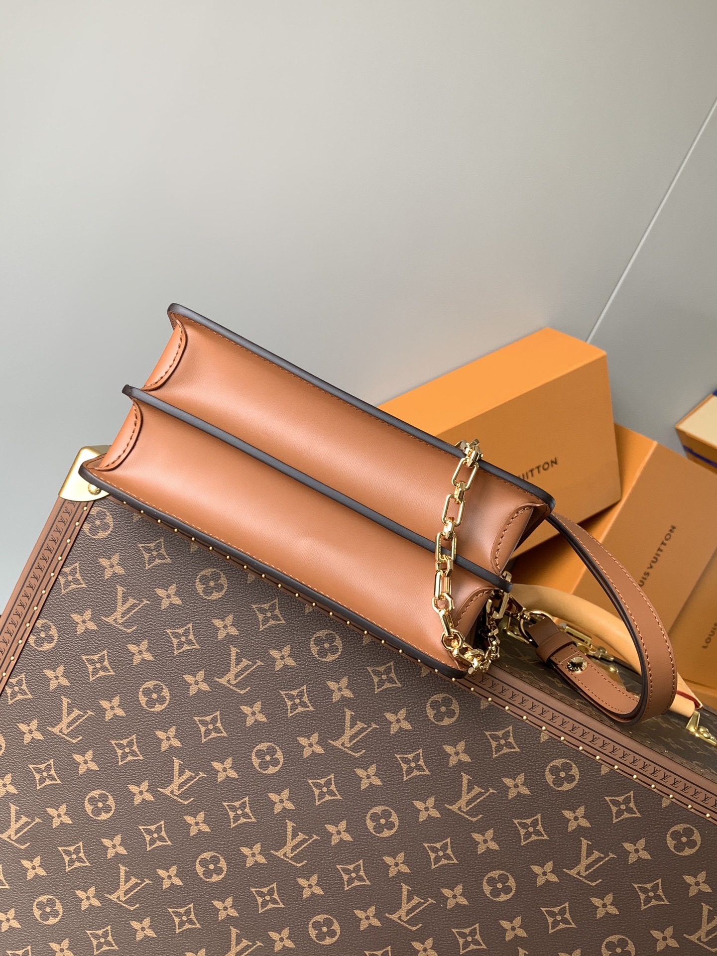 Dauphine Mm Shoulder Bag Monogram Reverse M45958