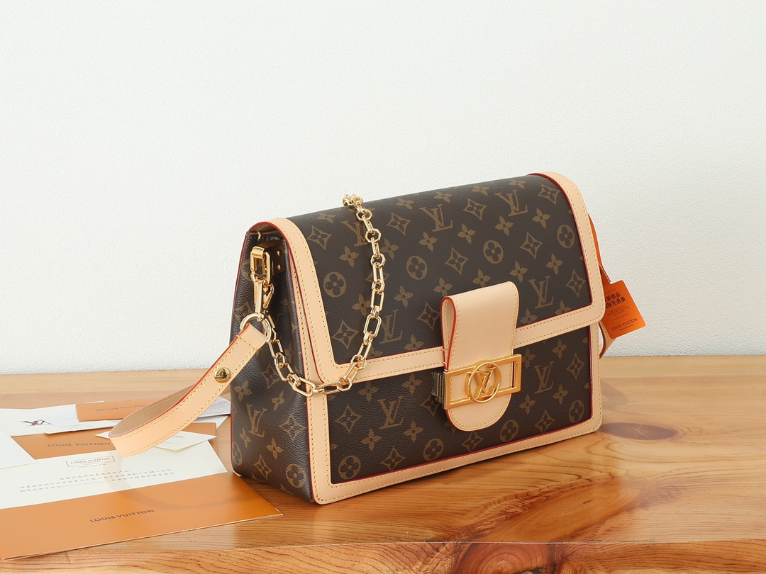 Dauphine Soft Gm Shoulder Bag Monogram M47149