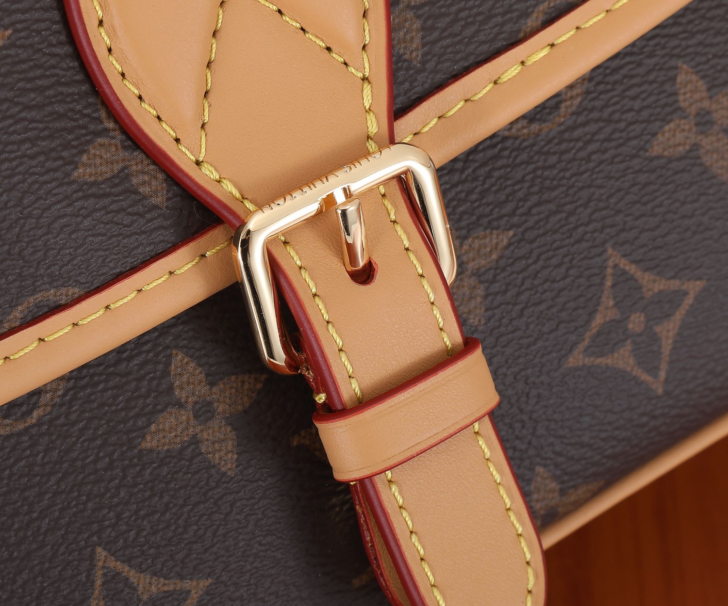 Diane Monogram Bag Pink Strap M46049