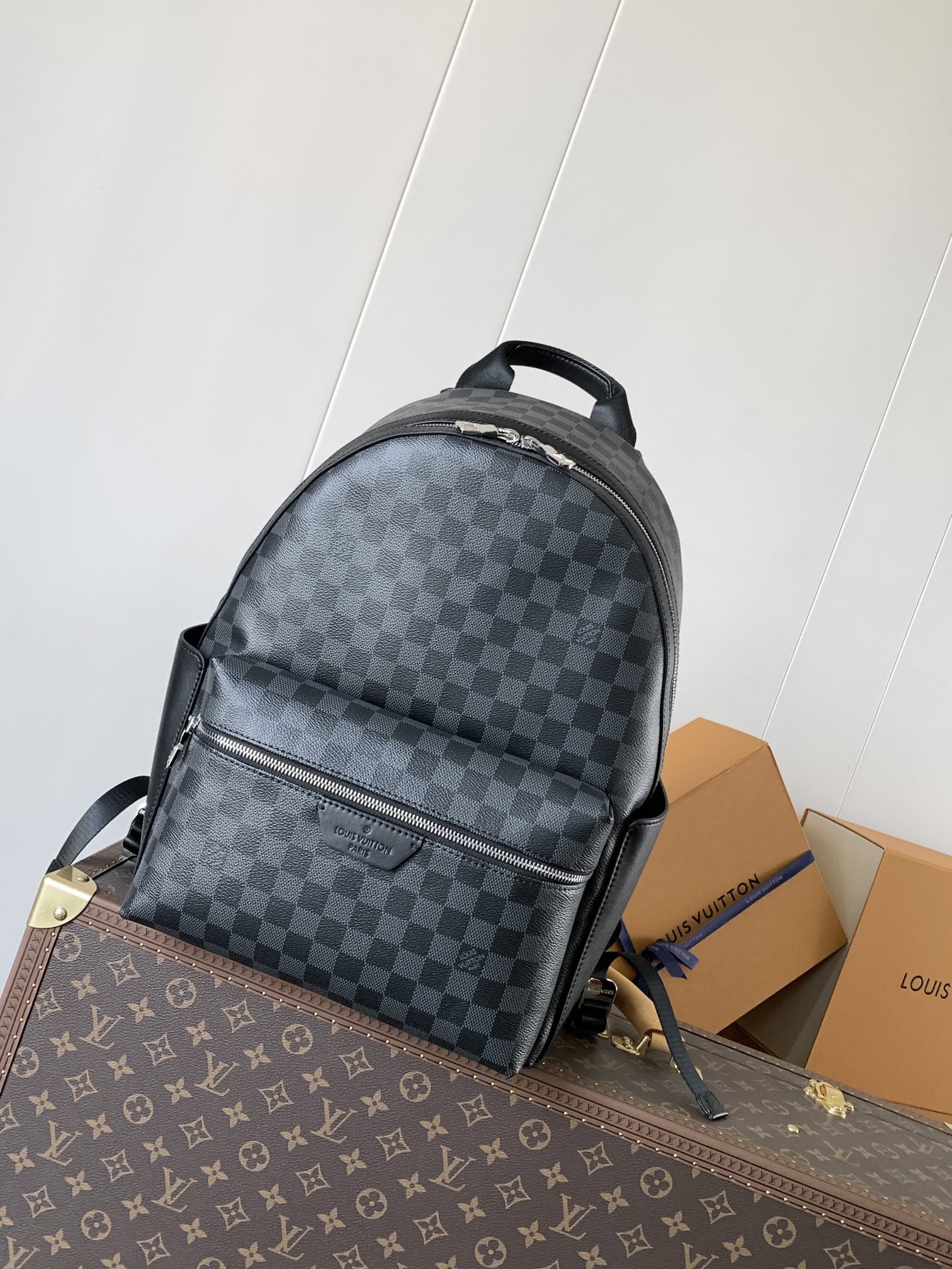 Discovery Backpack Pm Damier Graphite N40514