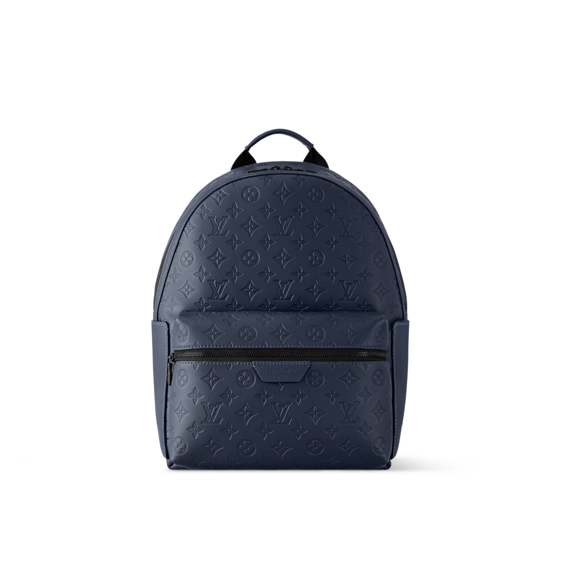 Discovery Backpack Pm Monogram Shadow Navy Blue M14884