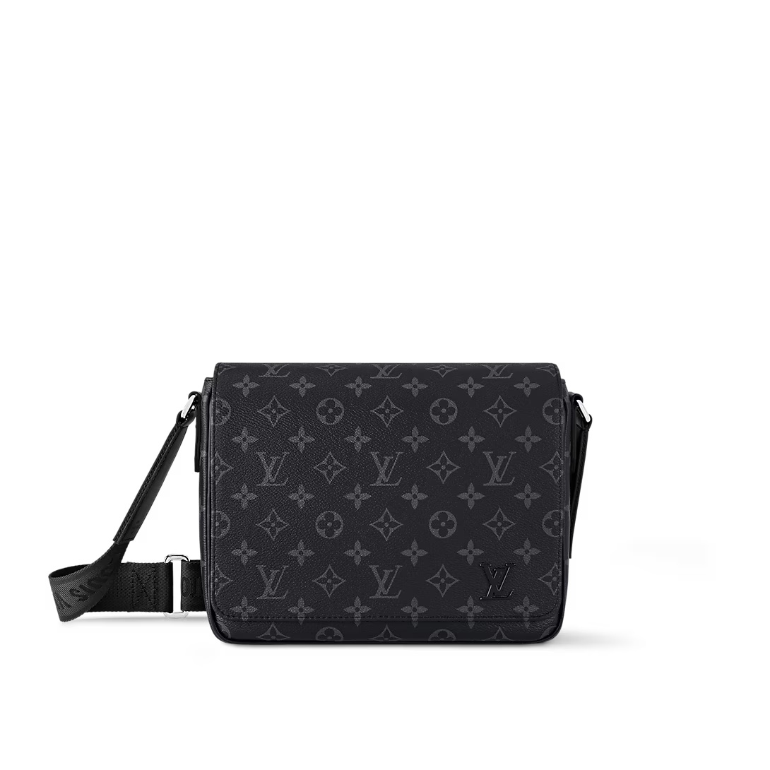 District Pm Messenger Bag Monogram Eclipse M46255