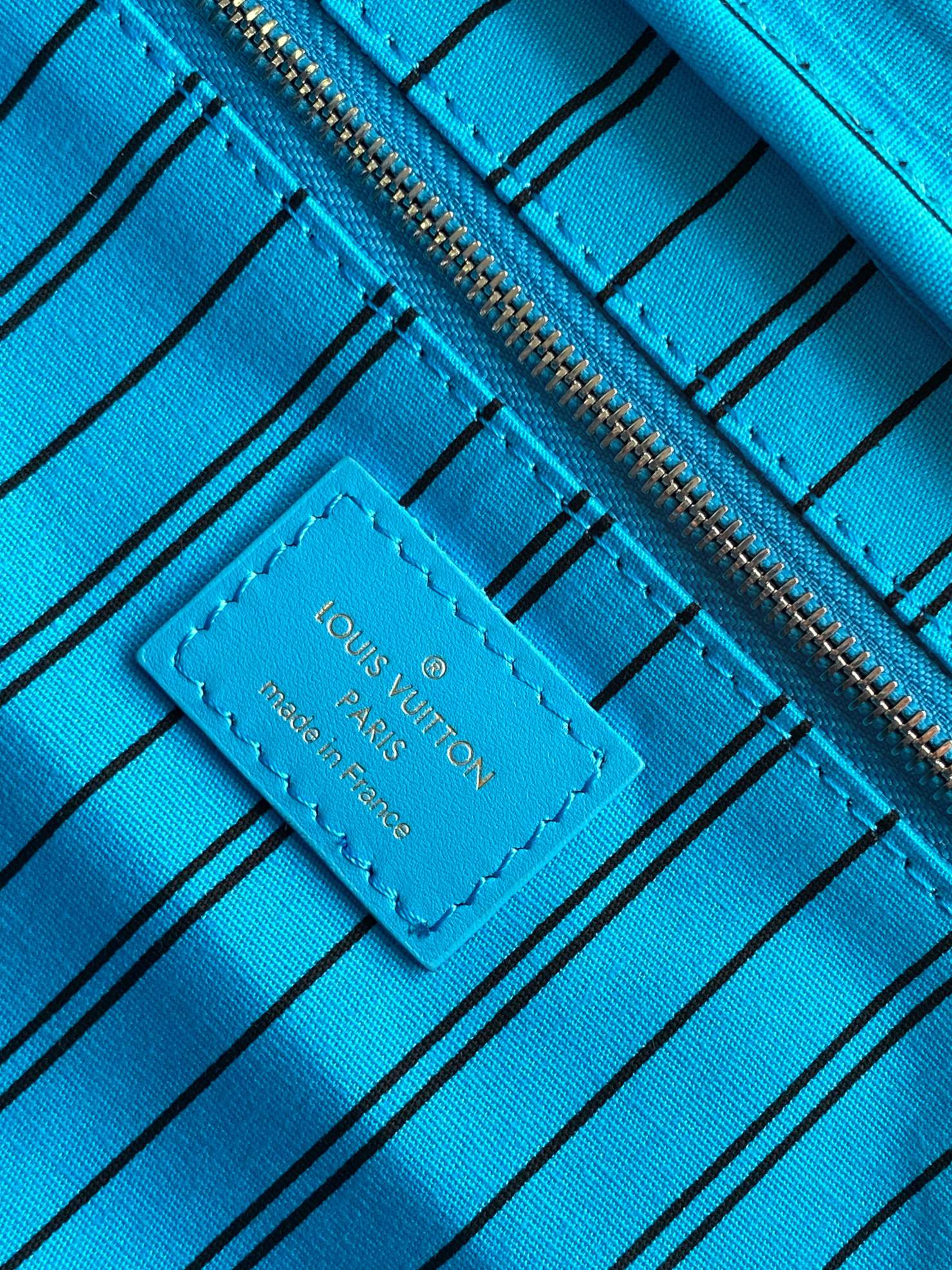 Dopp Kit Toilet Pouch Monogram Gaston Blue M12638