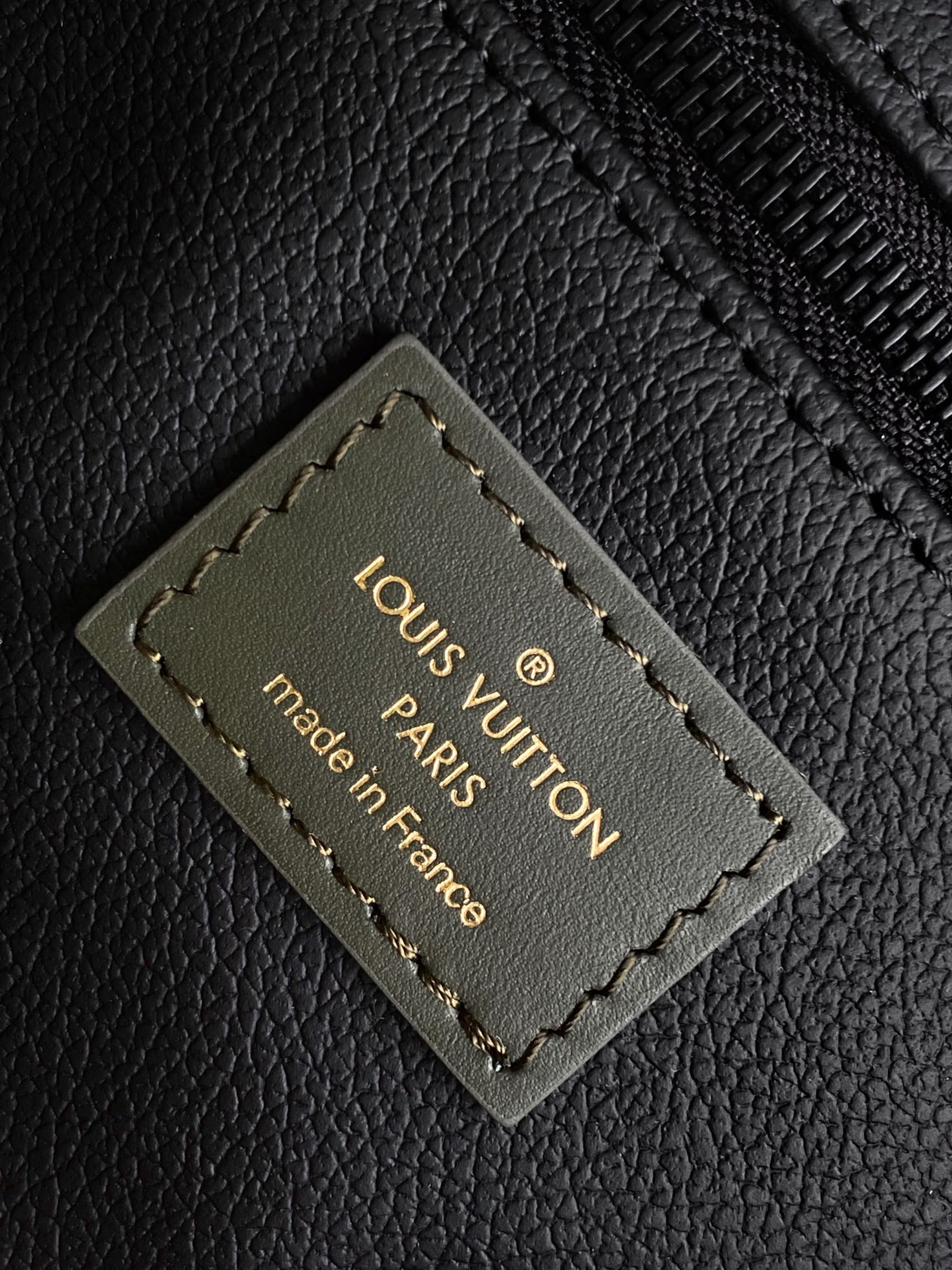 Dopp Kit Toilet Pouch Monogram Olive Green M12651
