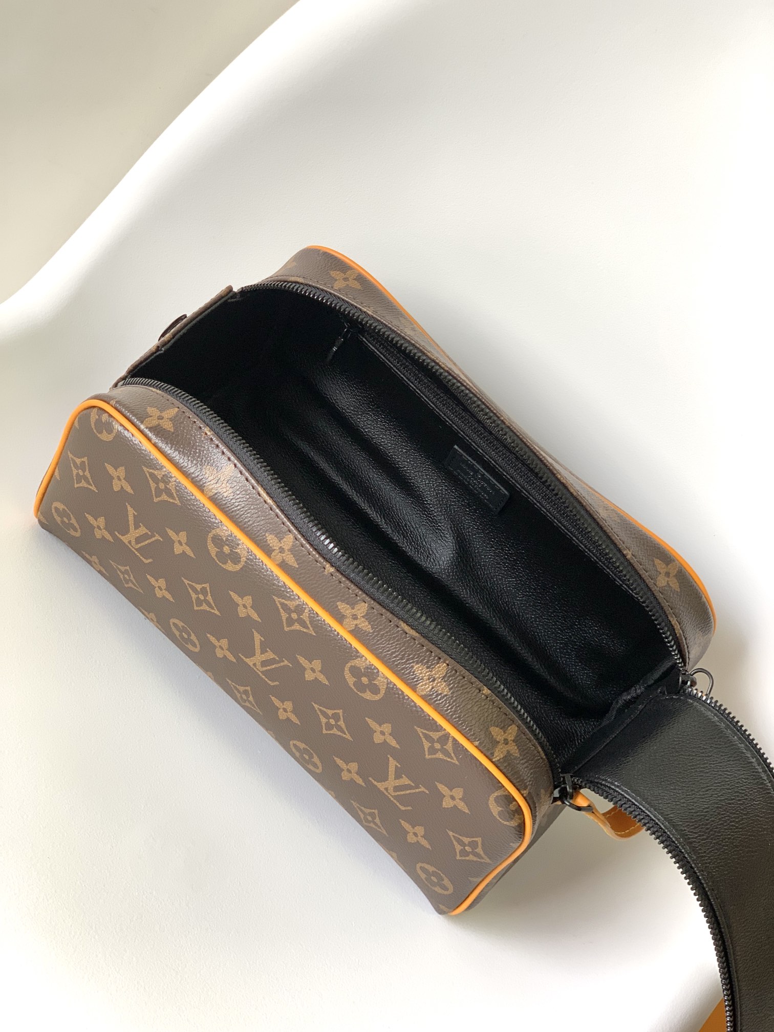 Dopp Kit Toilet Pouch Monogram Safran Yellow M12643