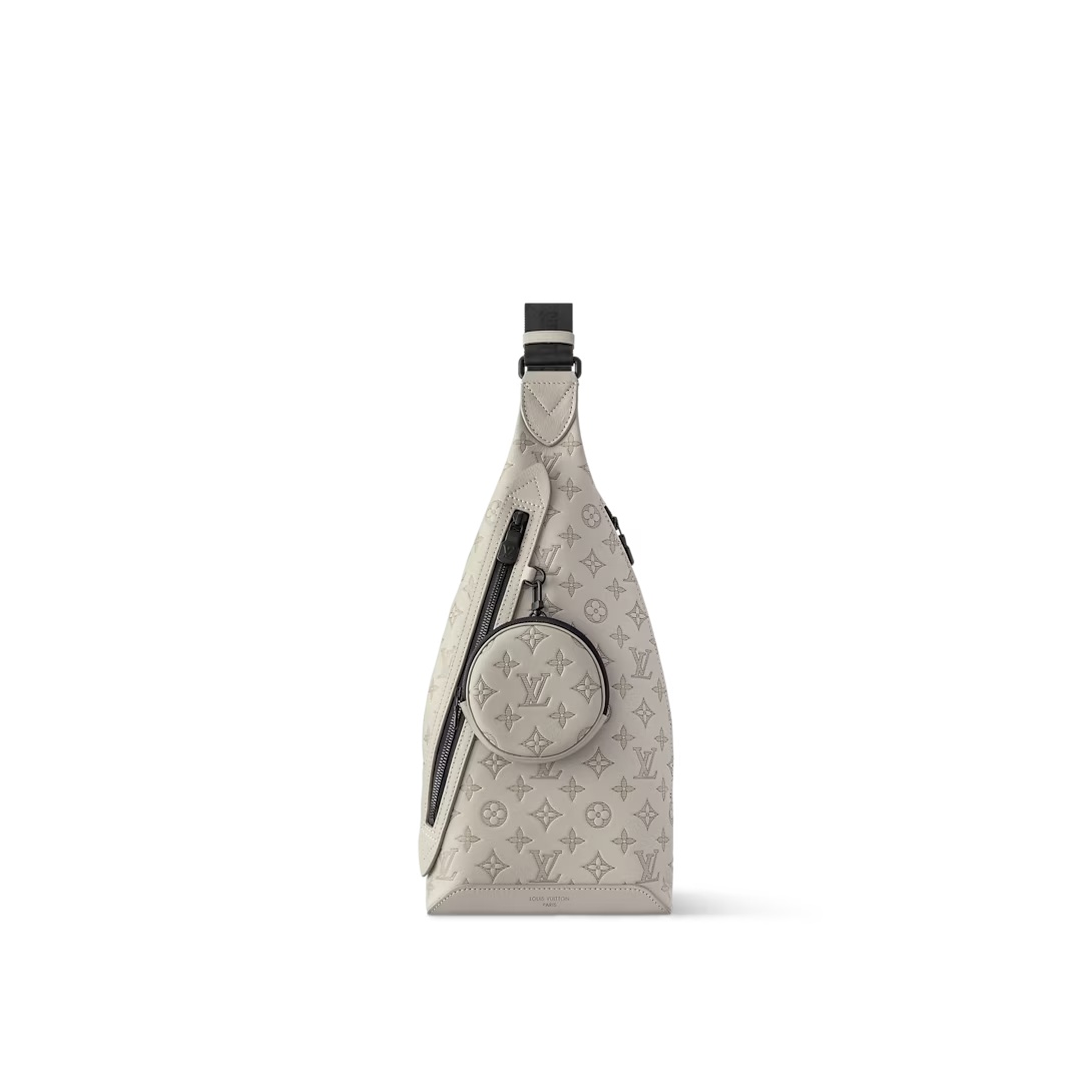 Duo Slingbag Monogram Shadow Sand M12486