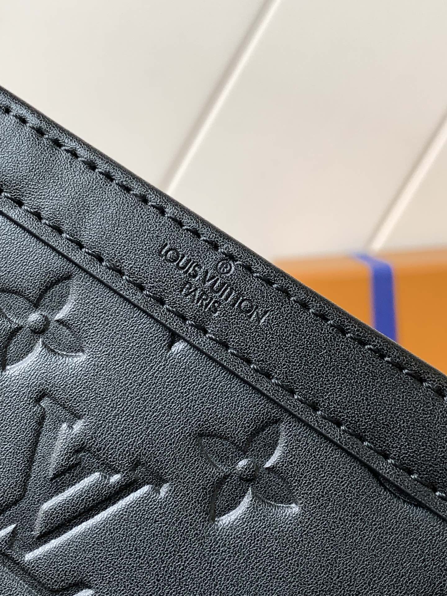 Gaston Wearable Wallet Black Monogram Shadow M81115