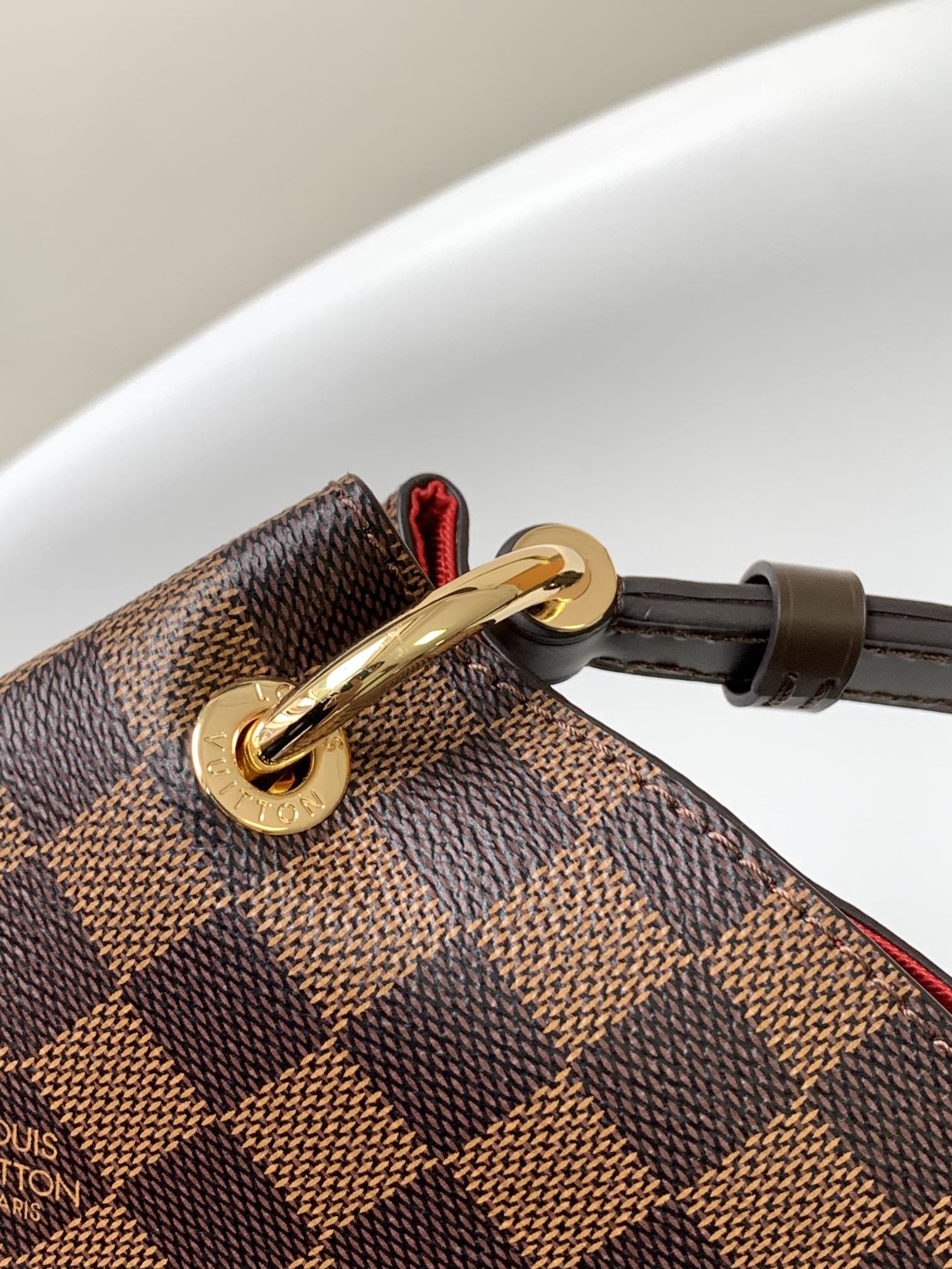Graceful Mm Hobo Handbags Damier Ebene N44045