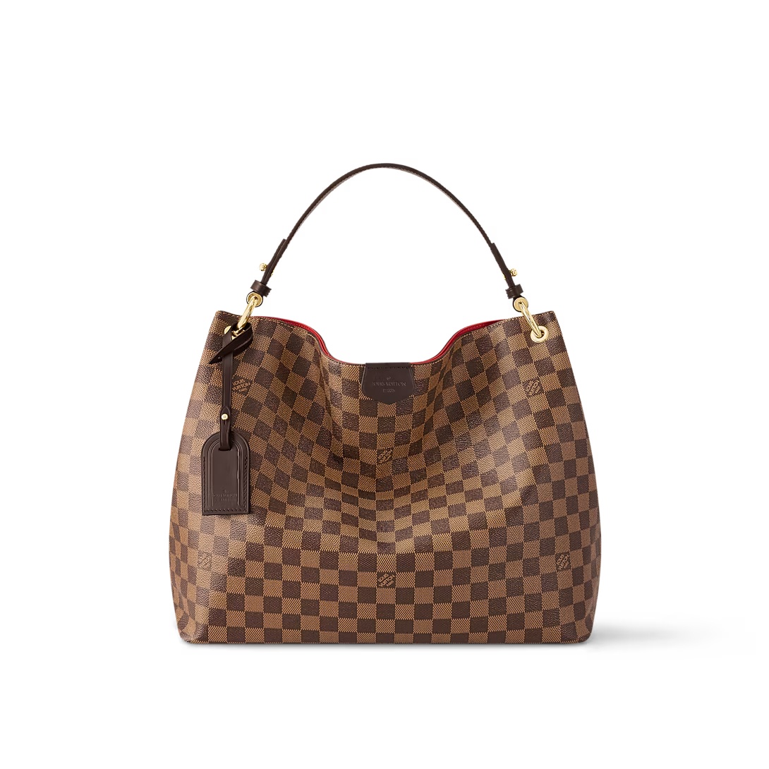 Graceful Mm Hobo Handbags Damier Ebene N44045