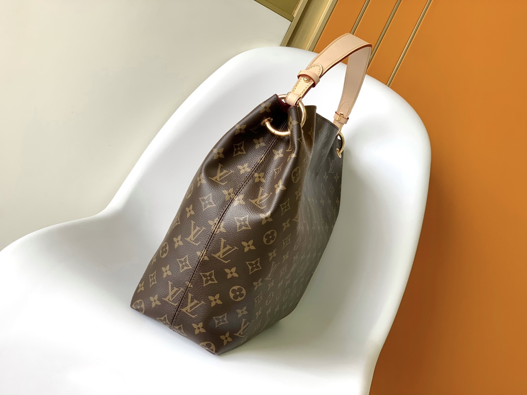 Graceful Mm Hobo Handbags Monogram M43703