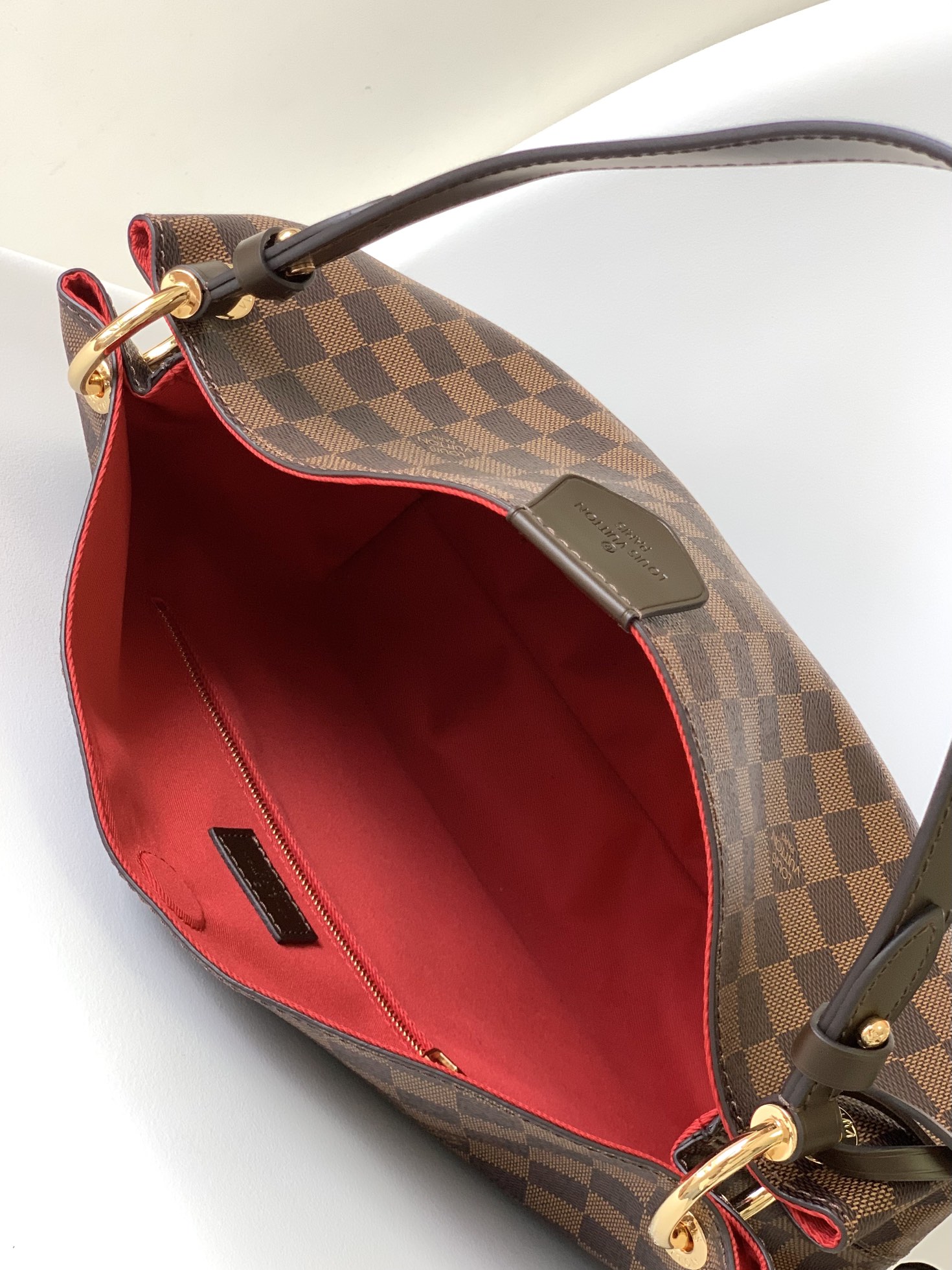 Graceful Pm Hobo Handbags Damier Ebene N44044