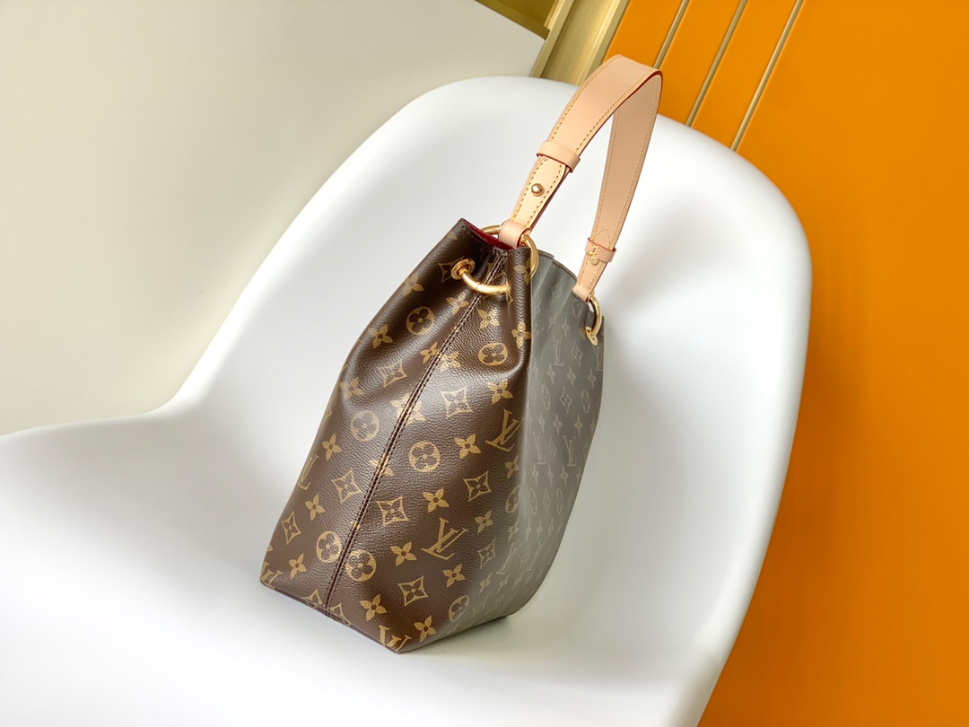 Graceful Pm Hobo Handbags Monogram M43700