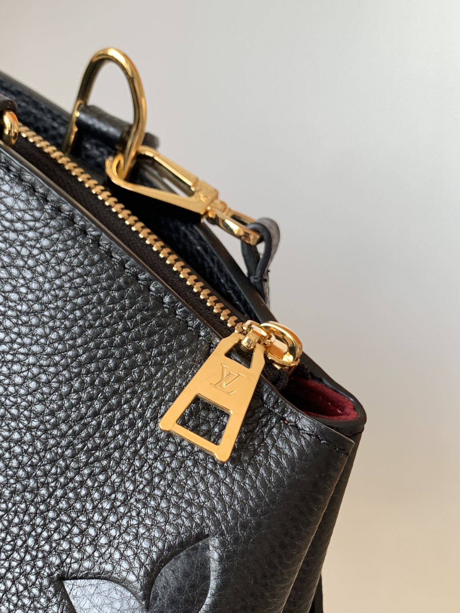 Grand Palais Handbags Monogram Empreinte Leather Black M45811