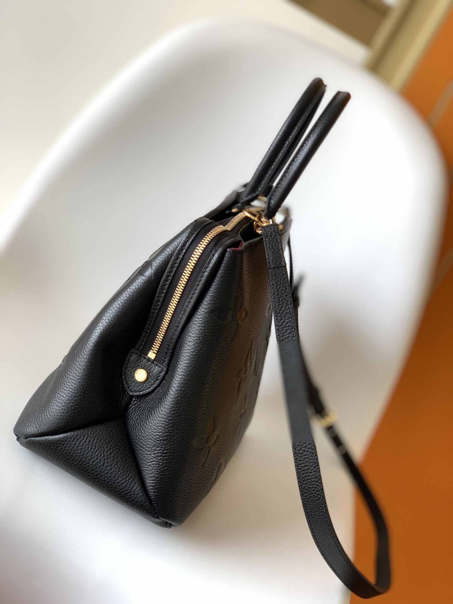 Grand Palais Handbags Monogram Empreinte Leather Black M45811