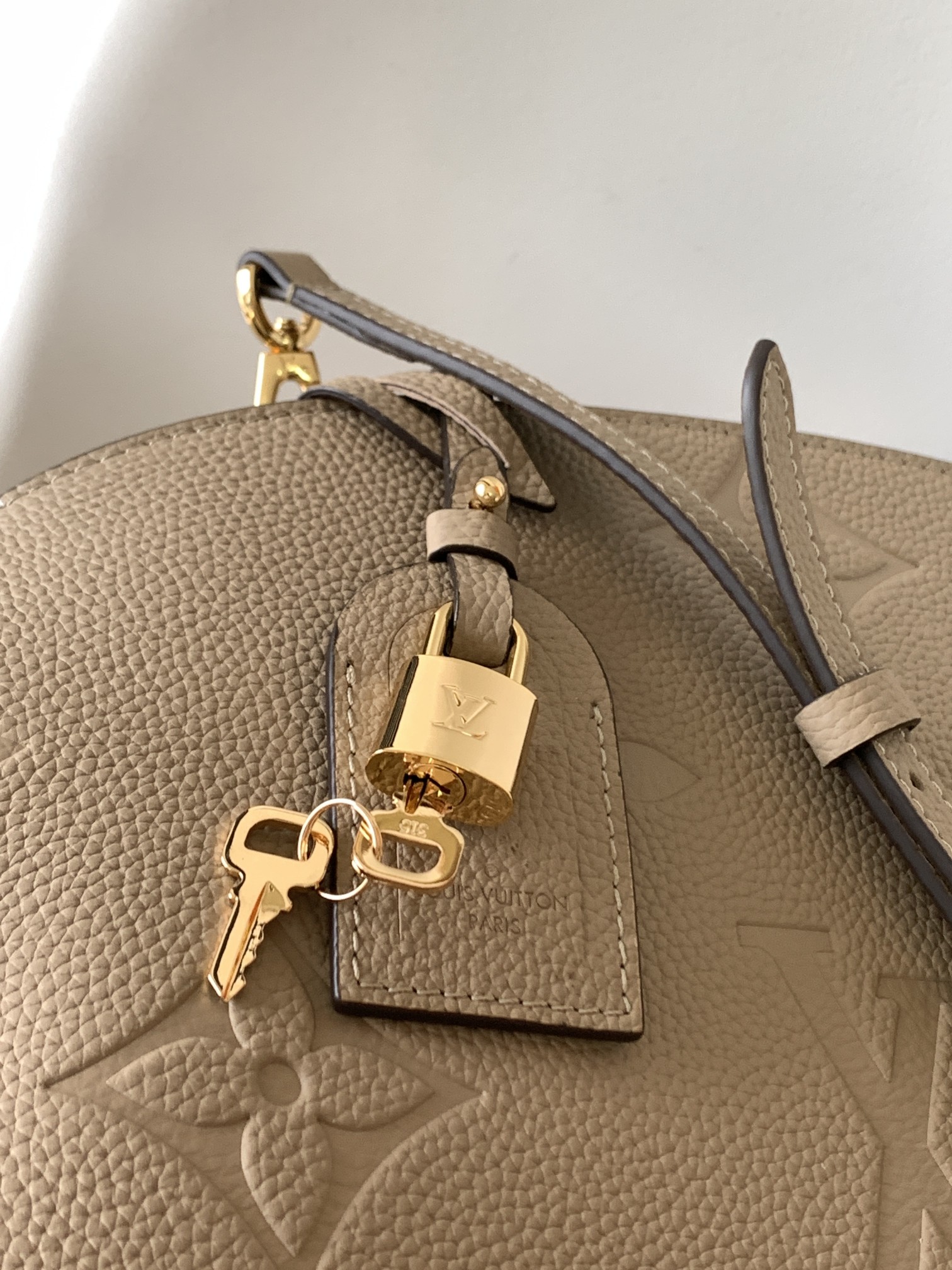 Grand Palais Handbags Monogram Empreinte Leather Turtledove M45833