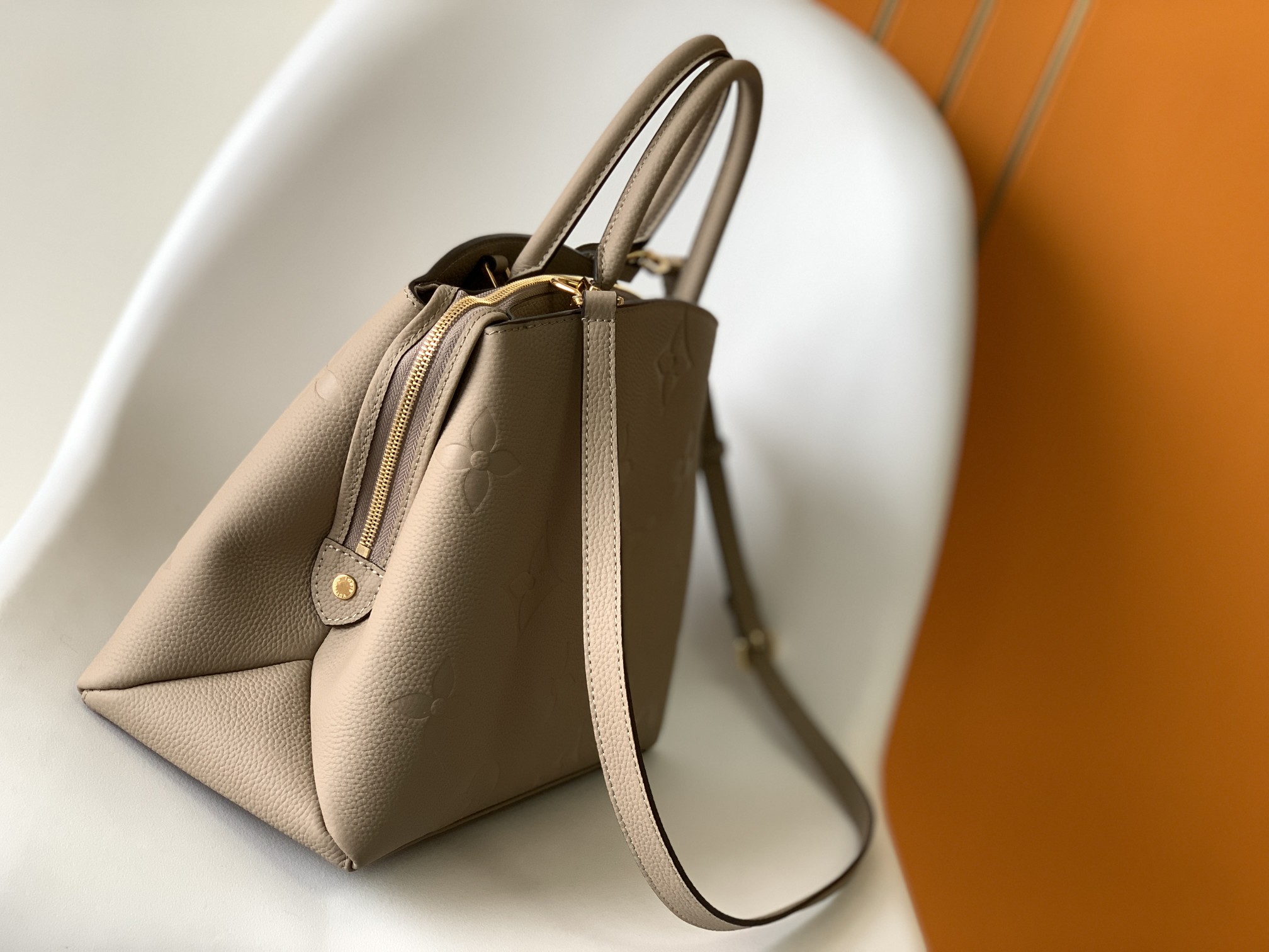 Grand Palais Handbags Monogram Empreinte Leather Turtledove M45833
