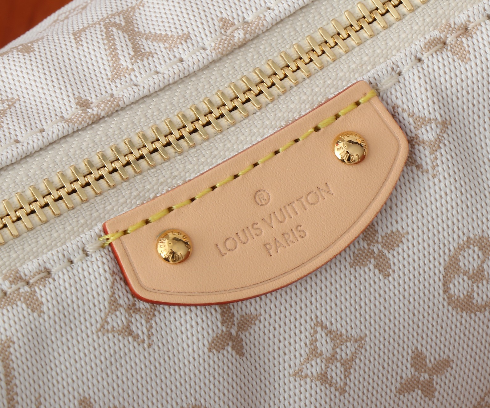Hills Pochette Monogram White Polyamide M12433