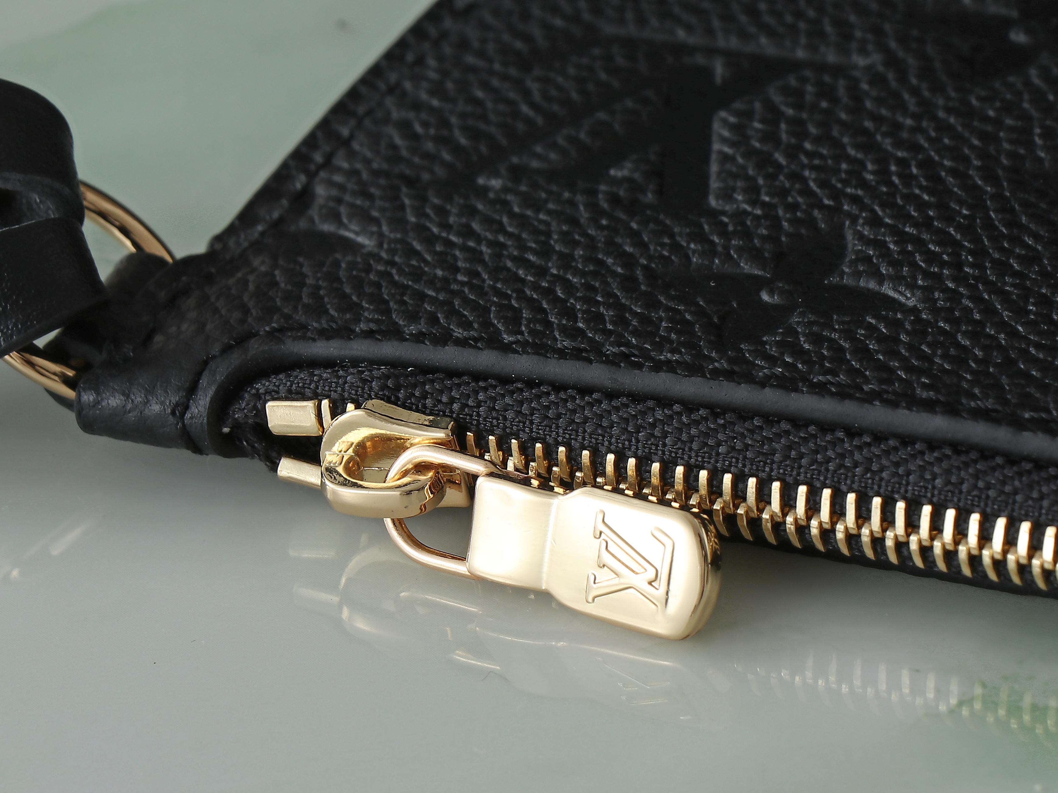 Low Key All In Bb Bag Monogram Empreinte Leather Black M13480