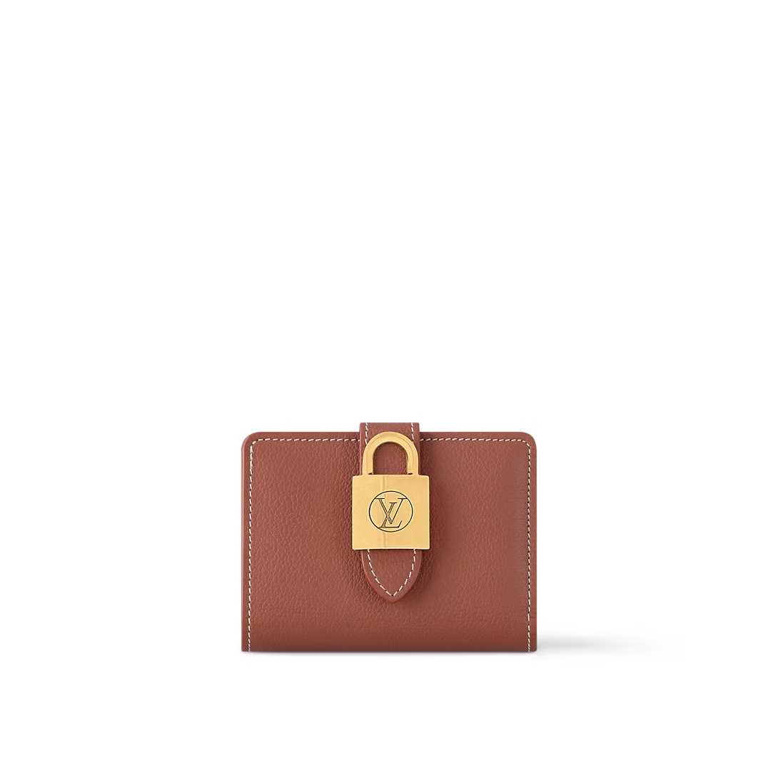 Low Key Compact Wallet Cognac M12148