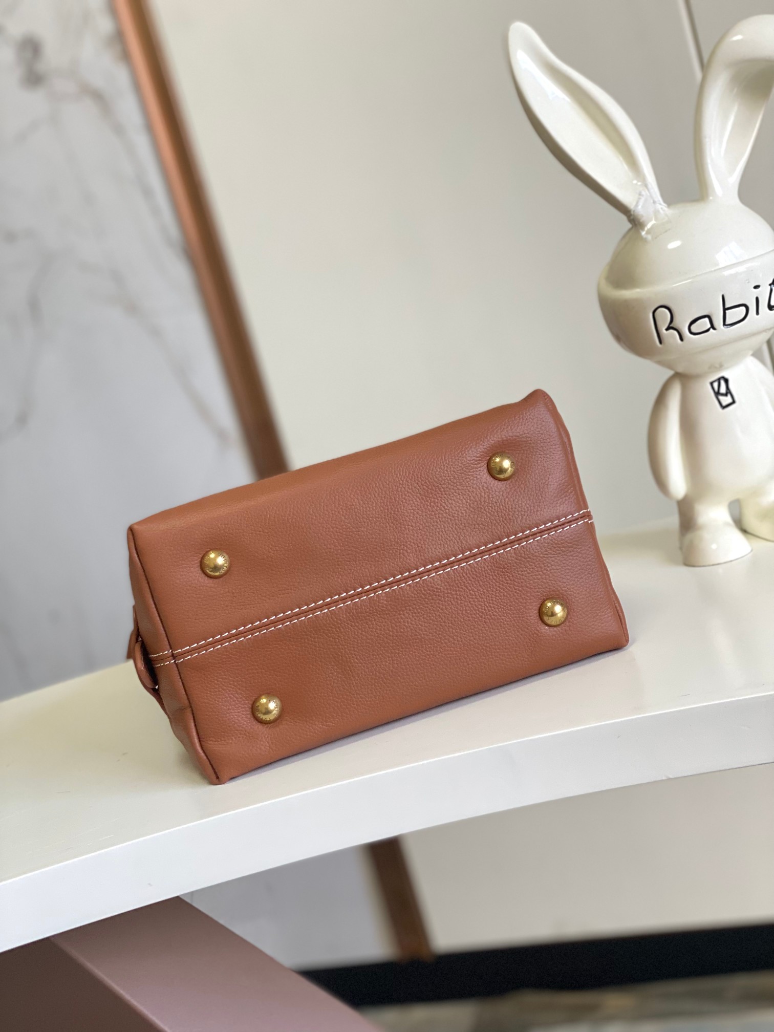Low Key Hobo Pm Bag Cognac Calfskin M25354