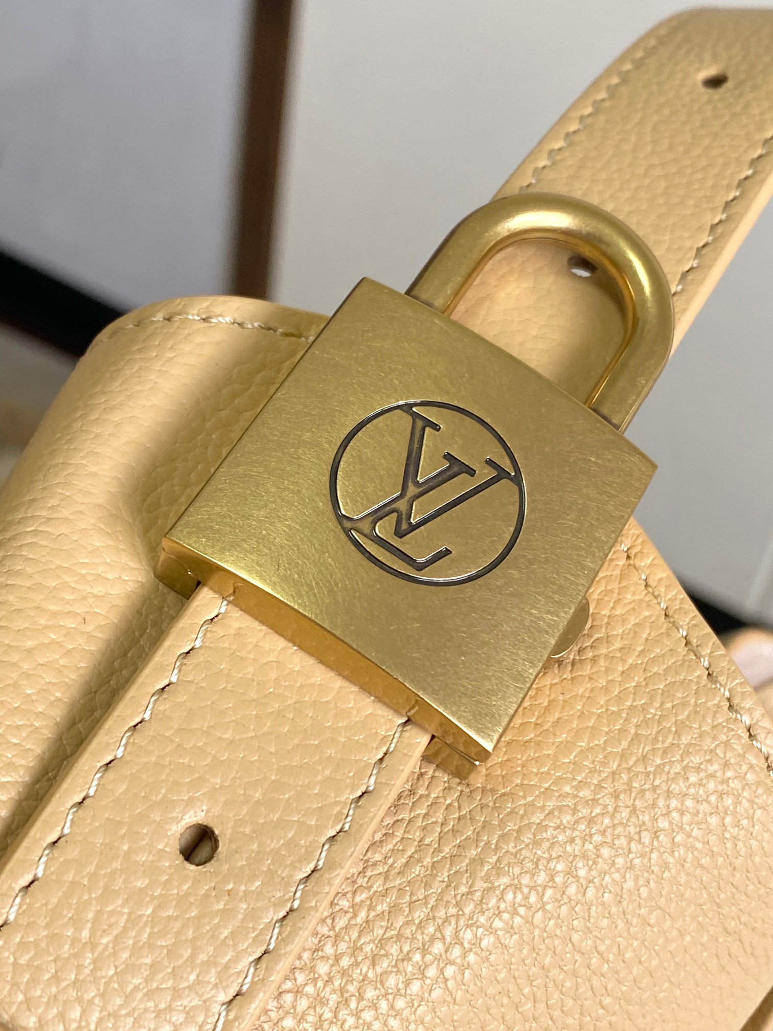 Low Key Hobo Pm Bag Walnut Calfskin M14265