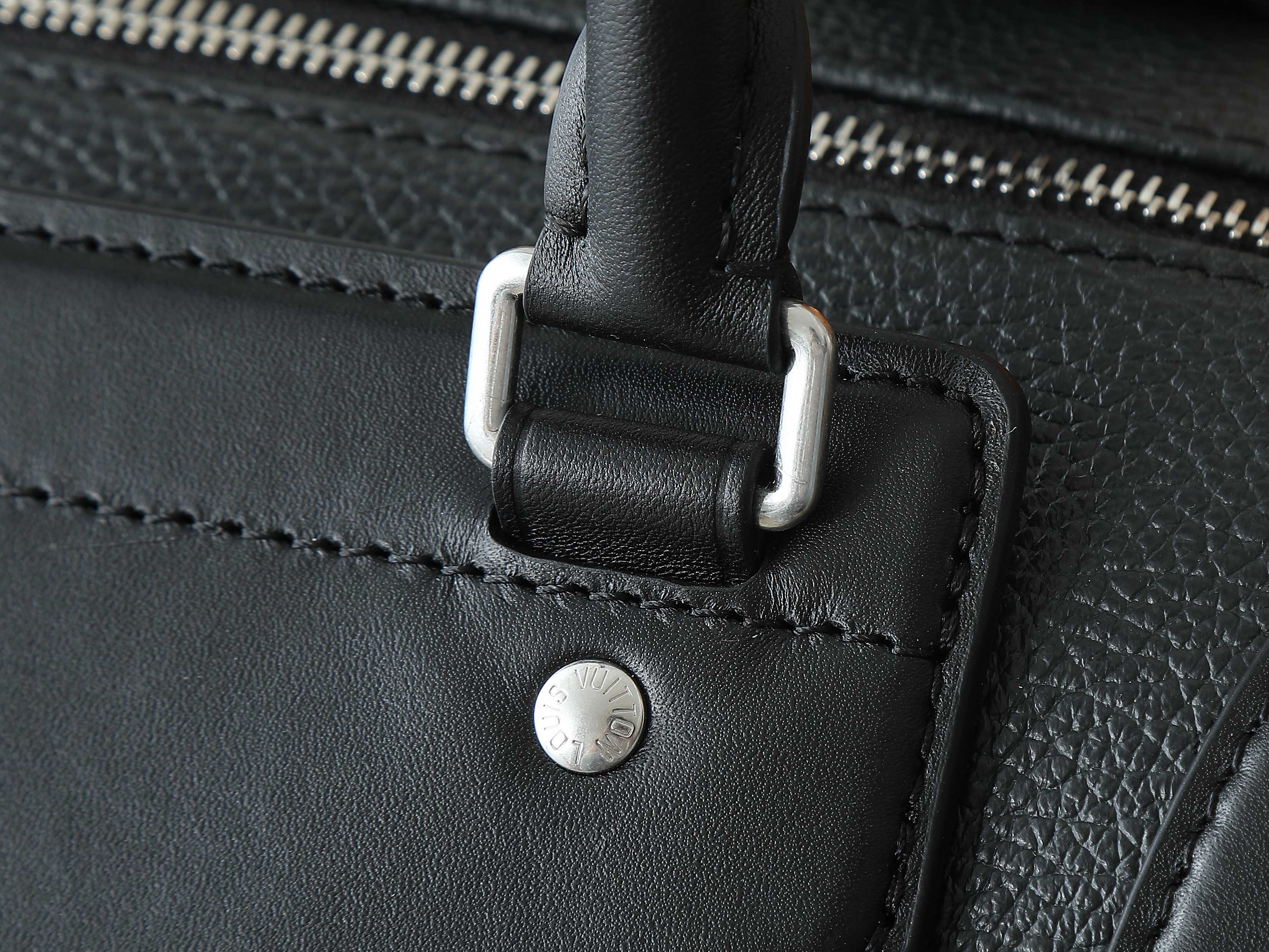 Lv Biker Mm Handbags H27 Black Lambskin Leather M14700