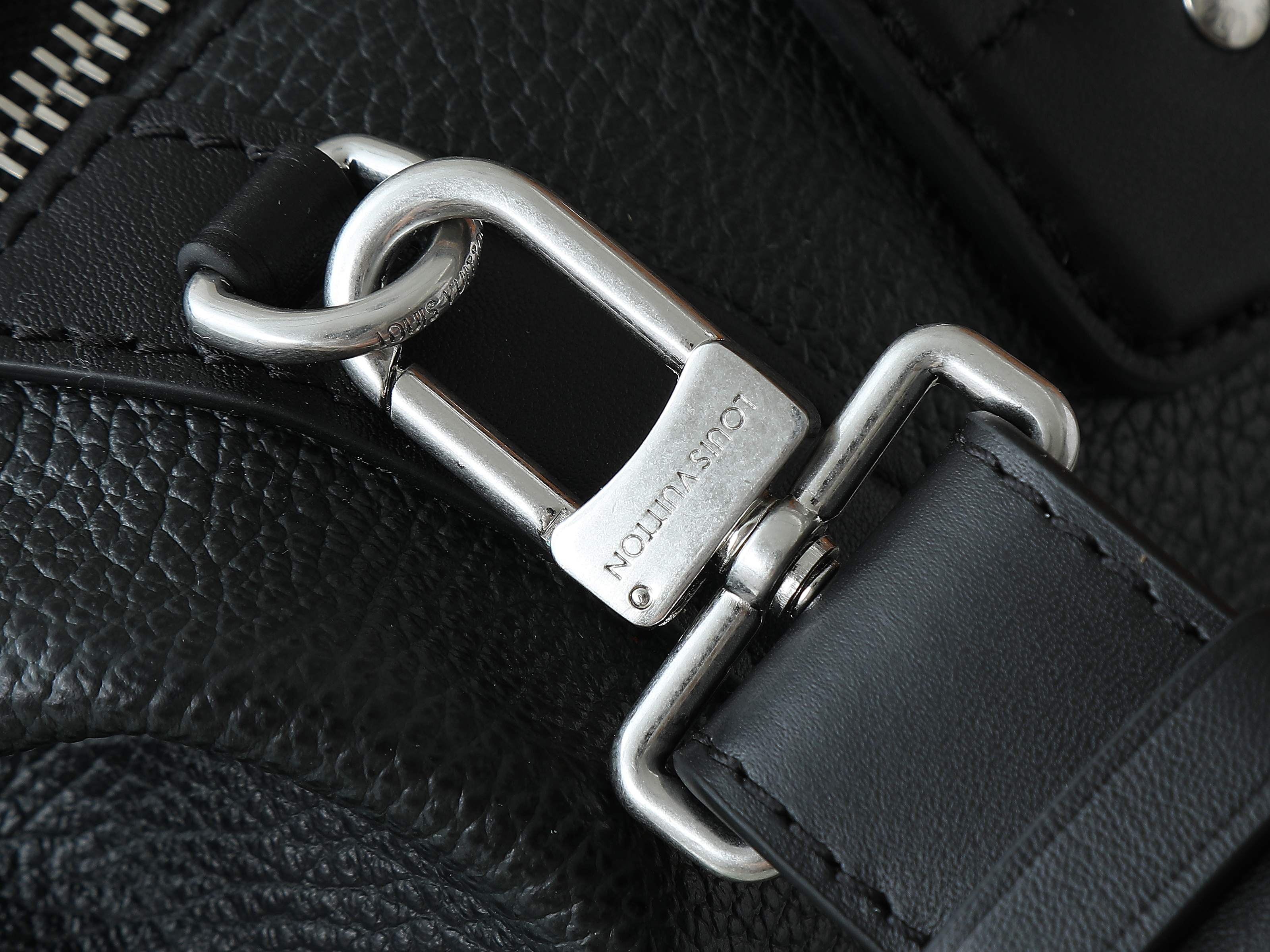 Lv Biker Mm Handbags H27 Black Lambskin Leather M14700