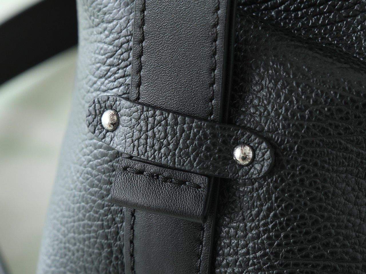 Lv Biker Pm Handbag H27 Black Lambskin Leather M14514
